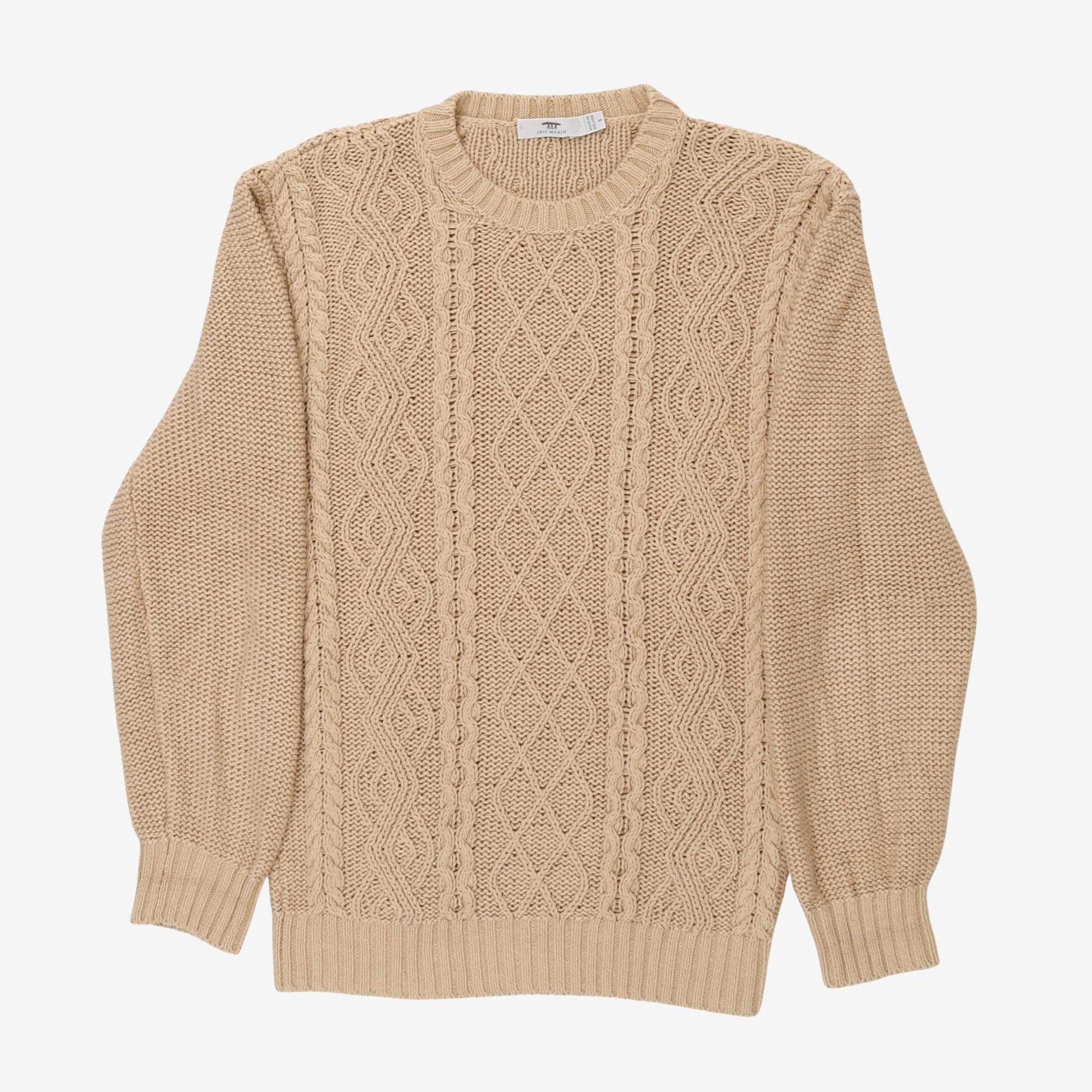 Aran Knit Sweater