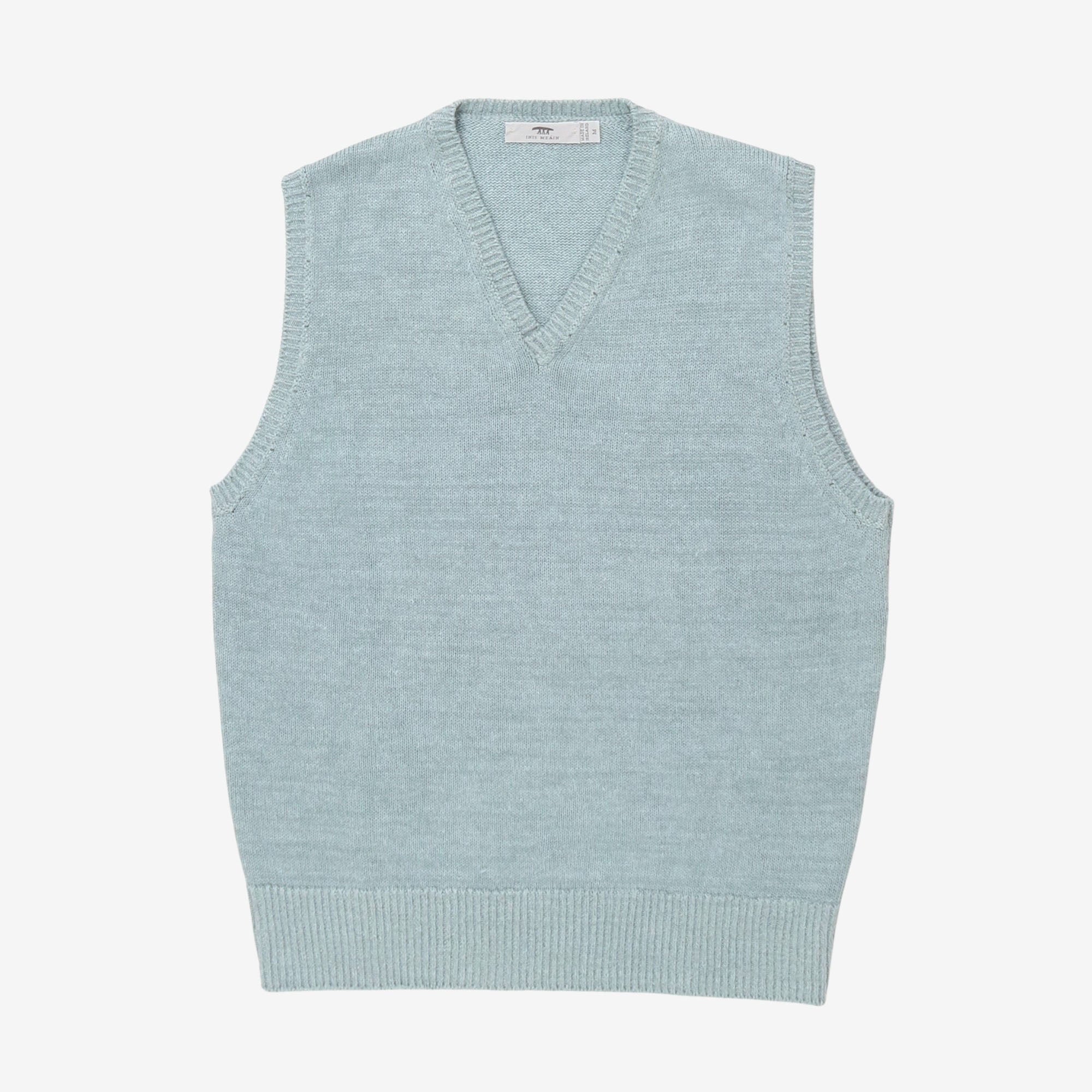 Linen Knit Vest