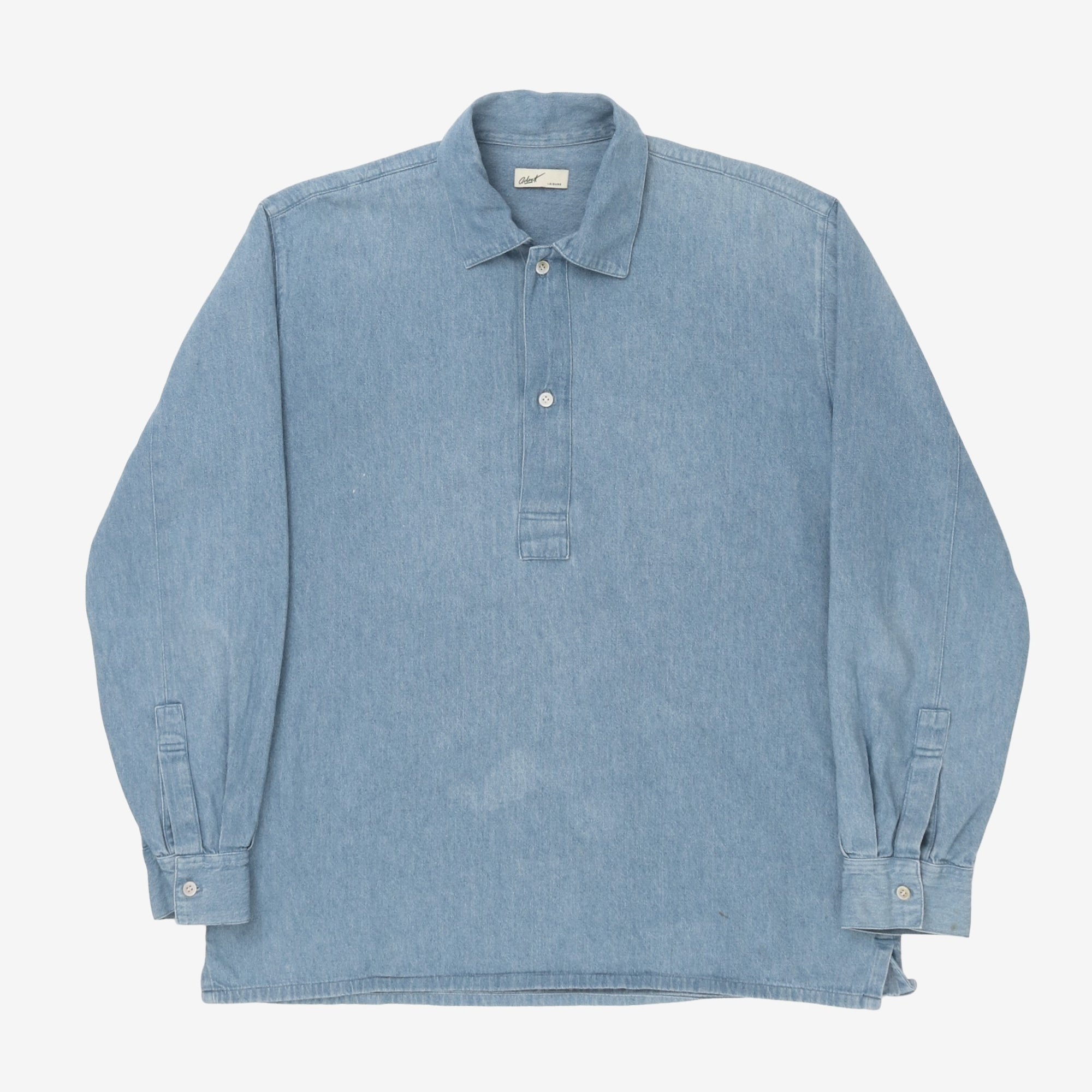 Chambray Polo Shirt