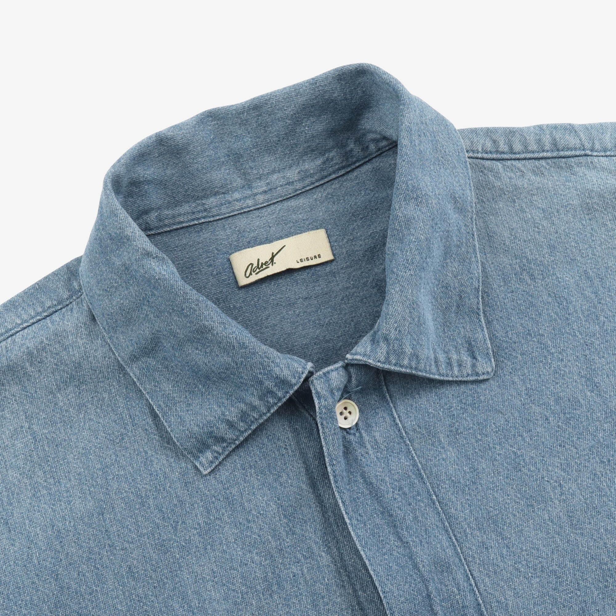 Chambray Polo Shirt