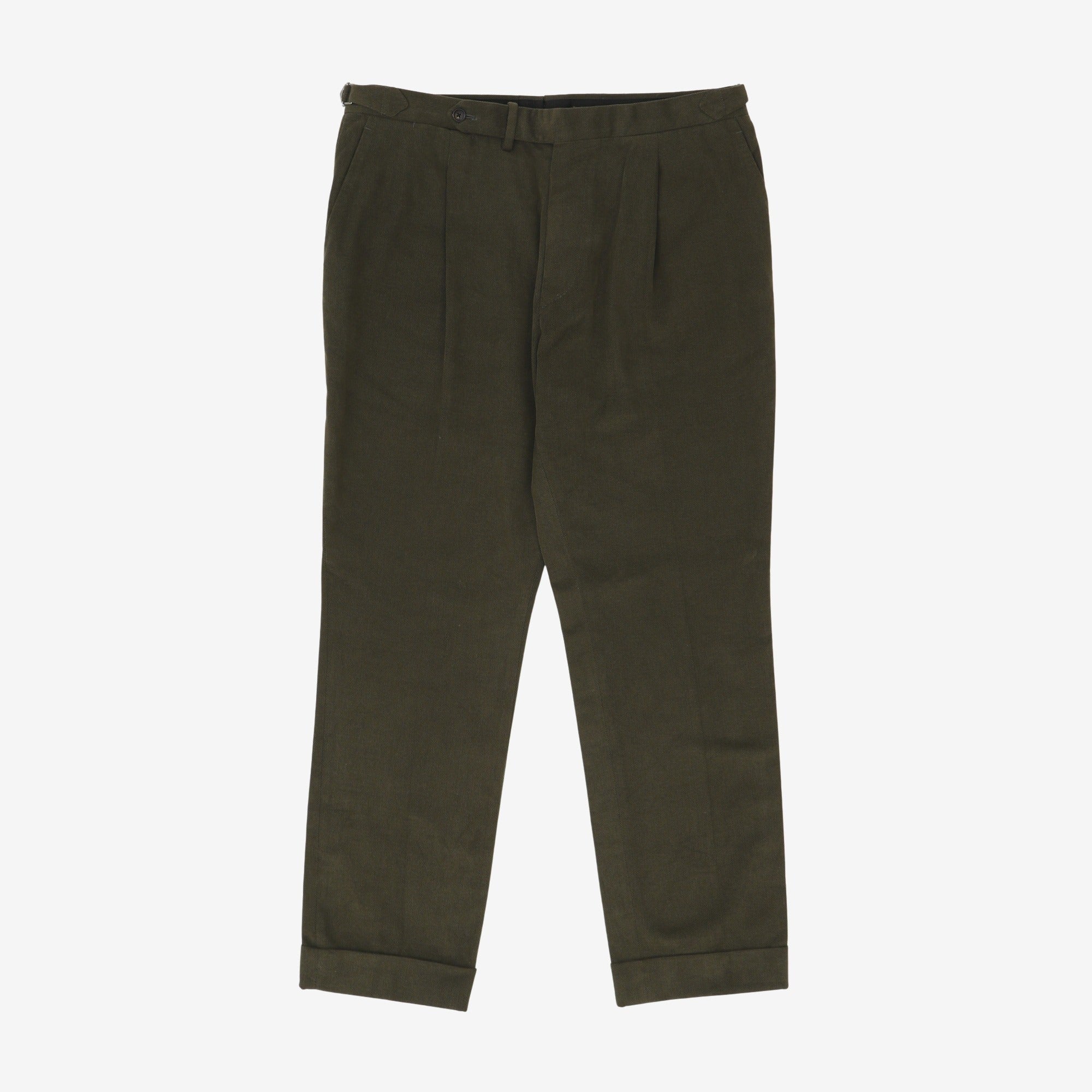 Twill Tailored Trousers