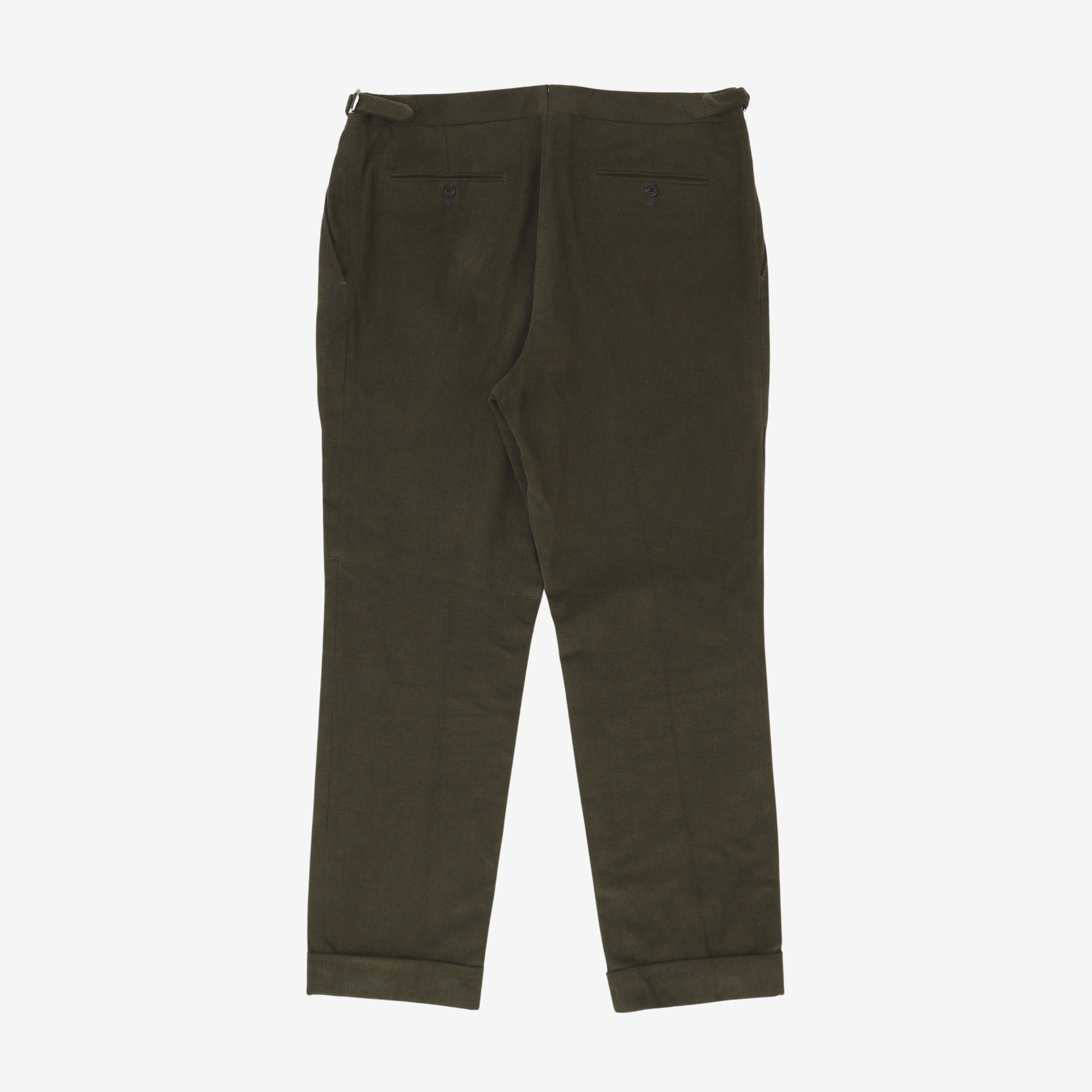 Twill Tailored Trousers