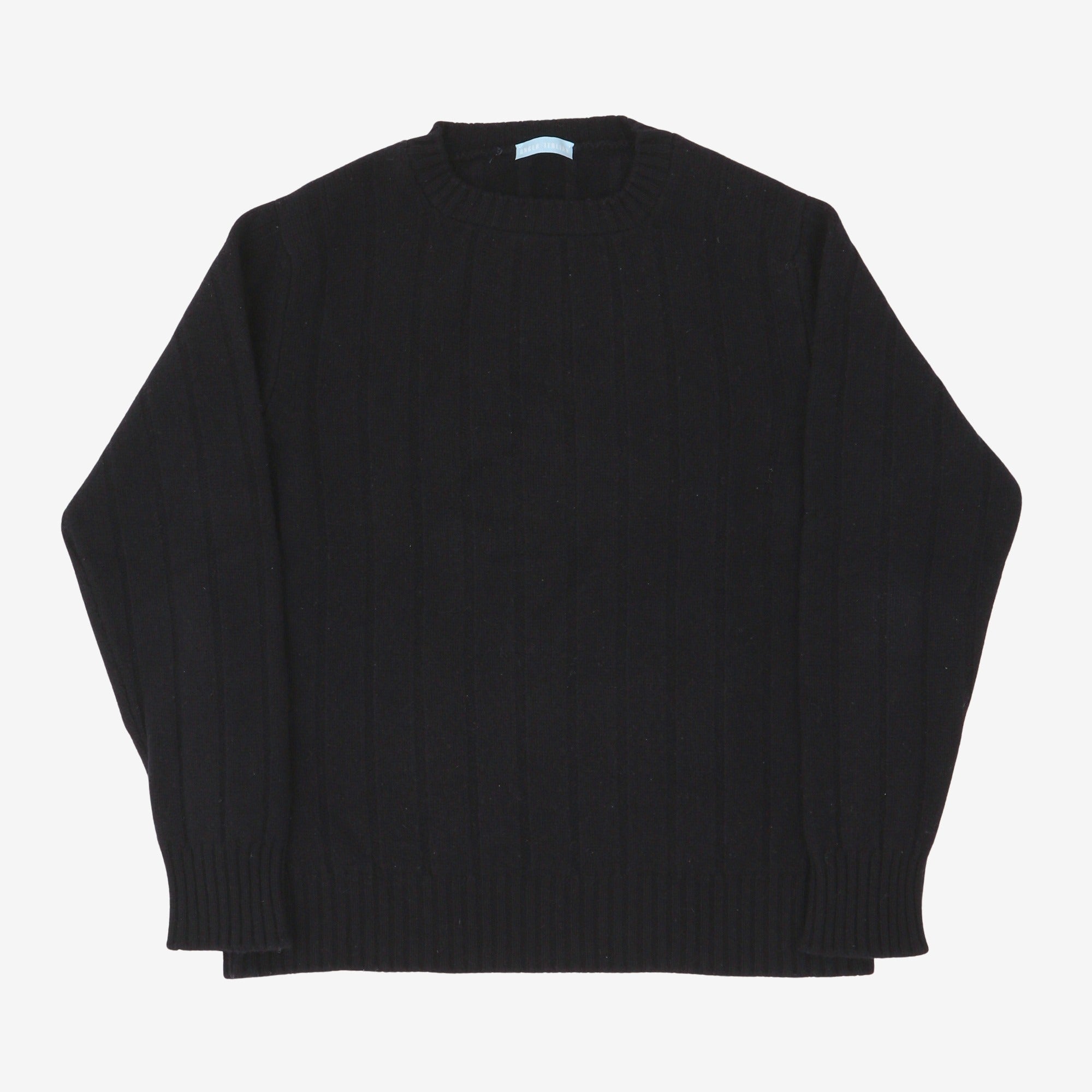 Ribbed Lambswool Sweater