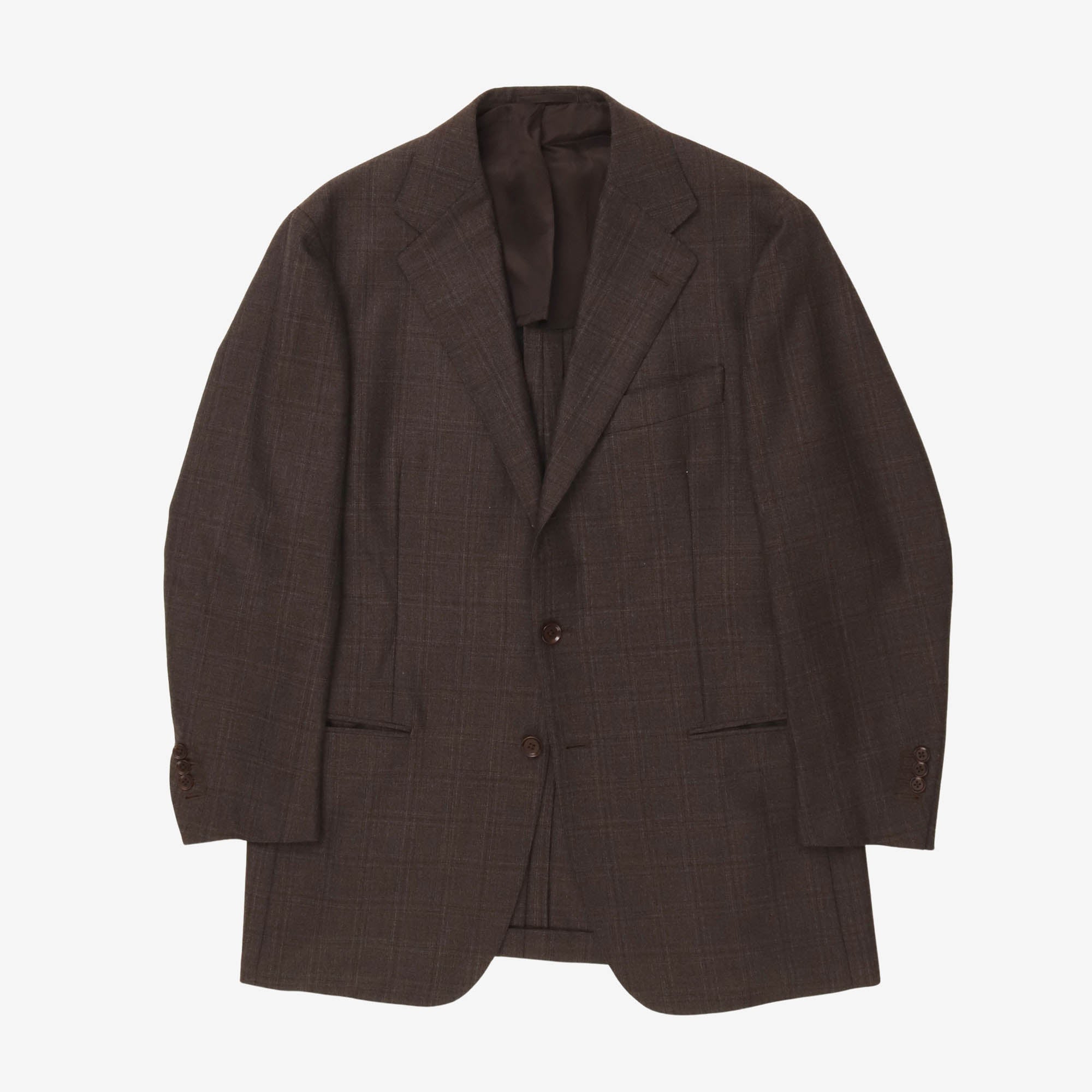 Wool Check Suit