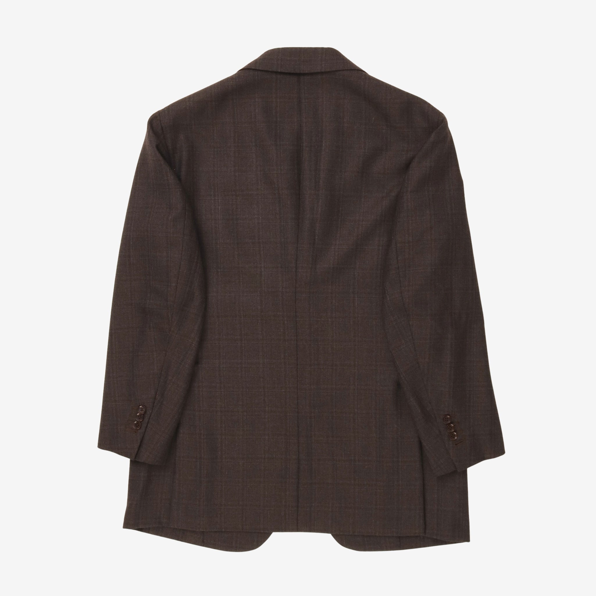 Wool Check Suit