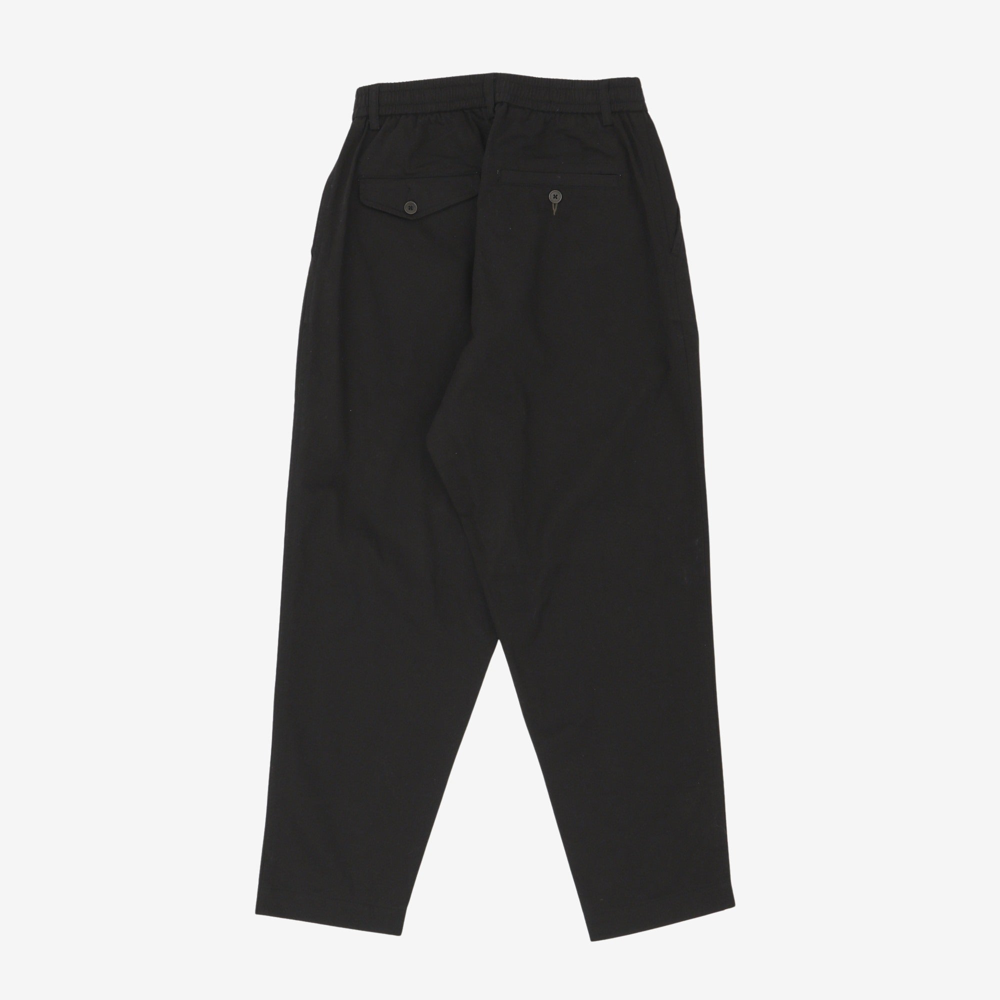 Twill Pleated Track Pant