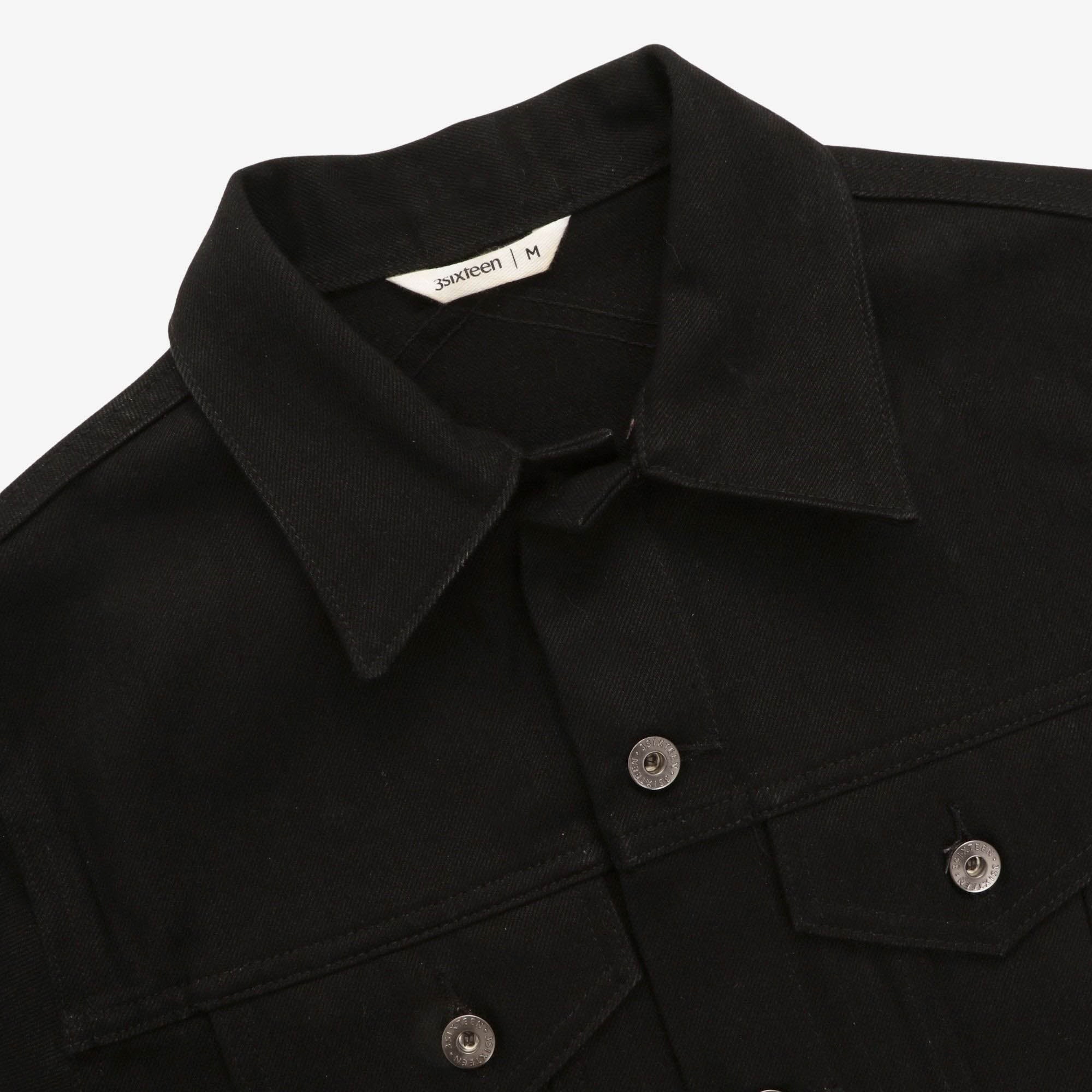 Shadow Selvedge Trucker Jacket