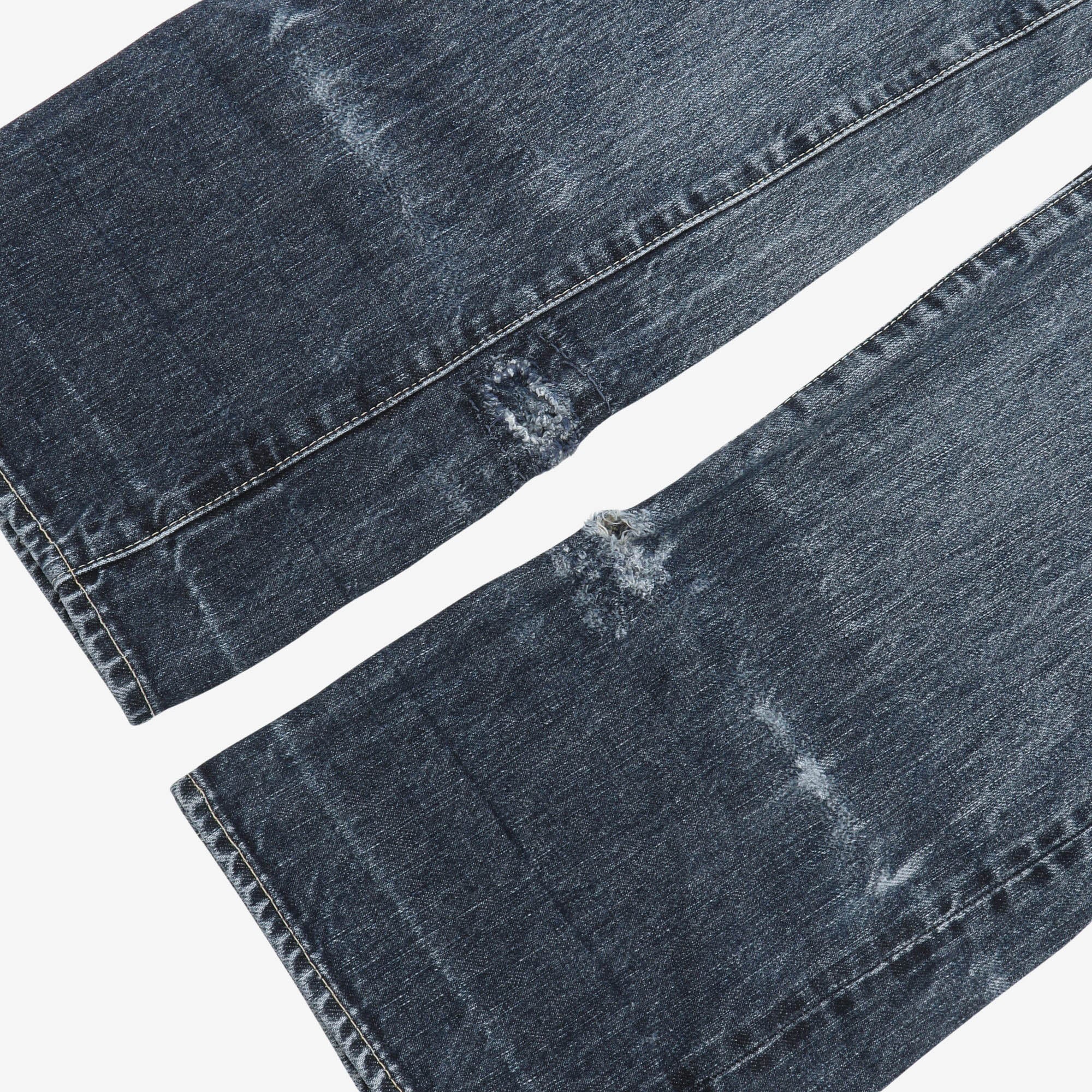 003 Distressed Selvedge Denim