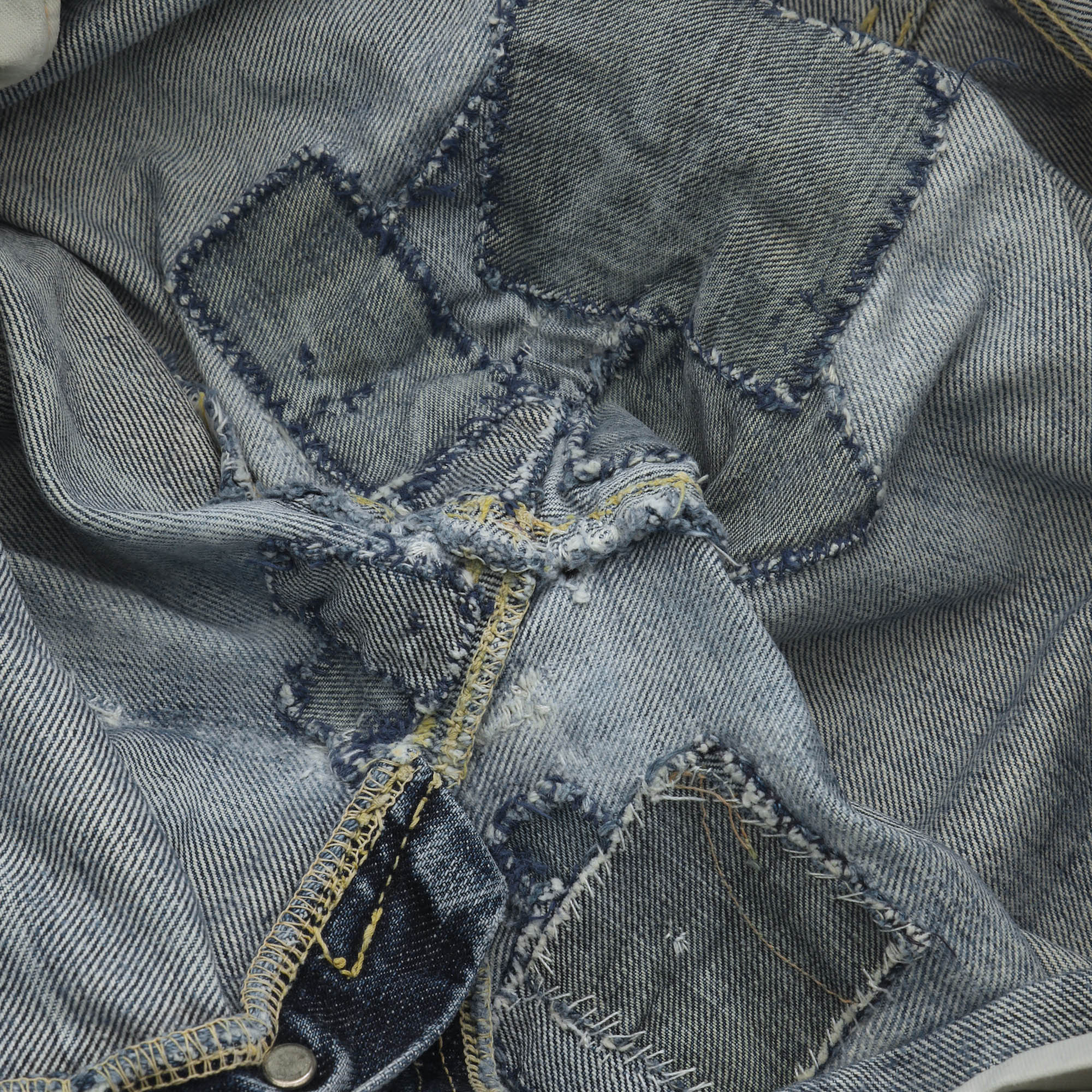 003 Distressed Selvedge Denim