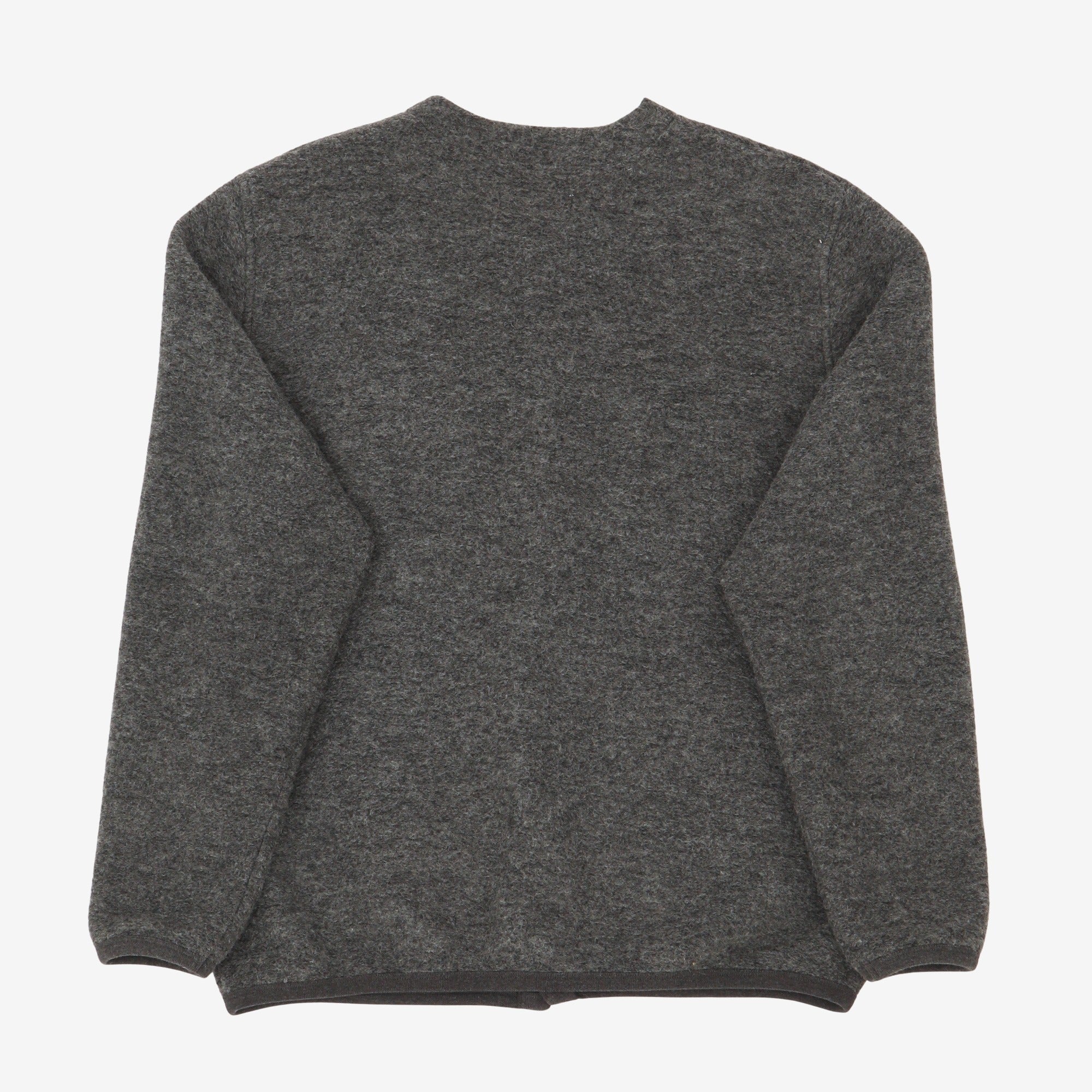 Wool Fleece Cardigan