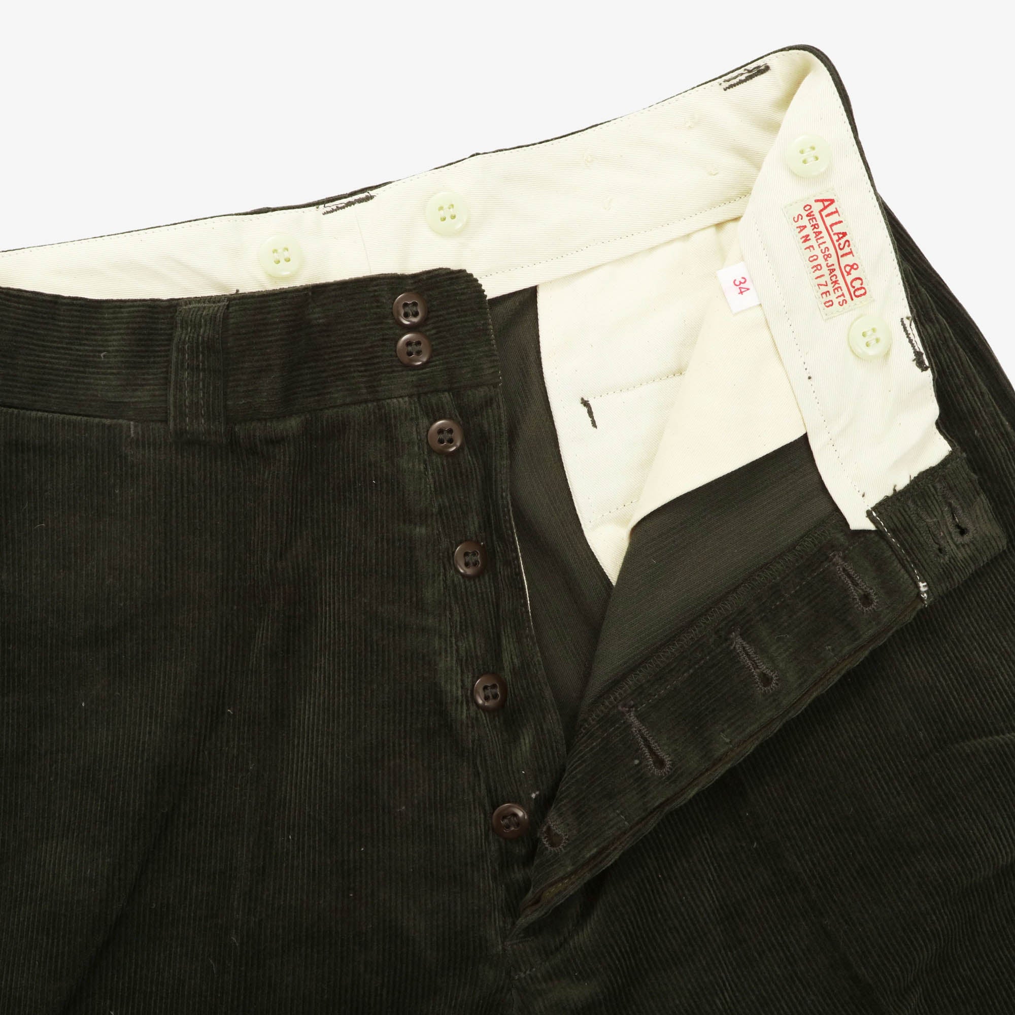 Corduroy Trousers (32W X 28L)