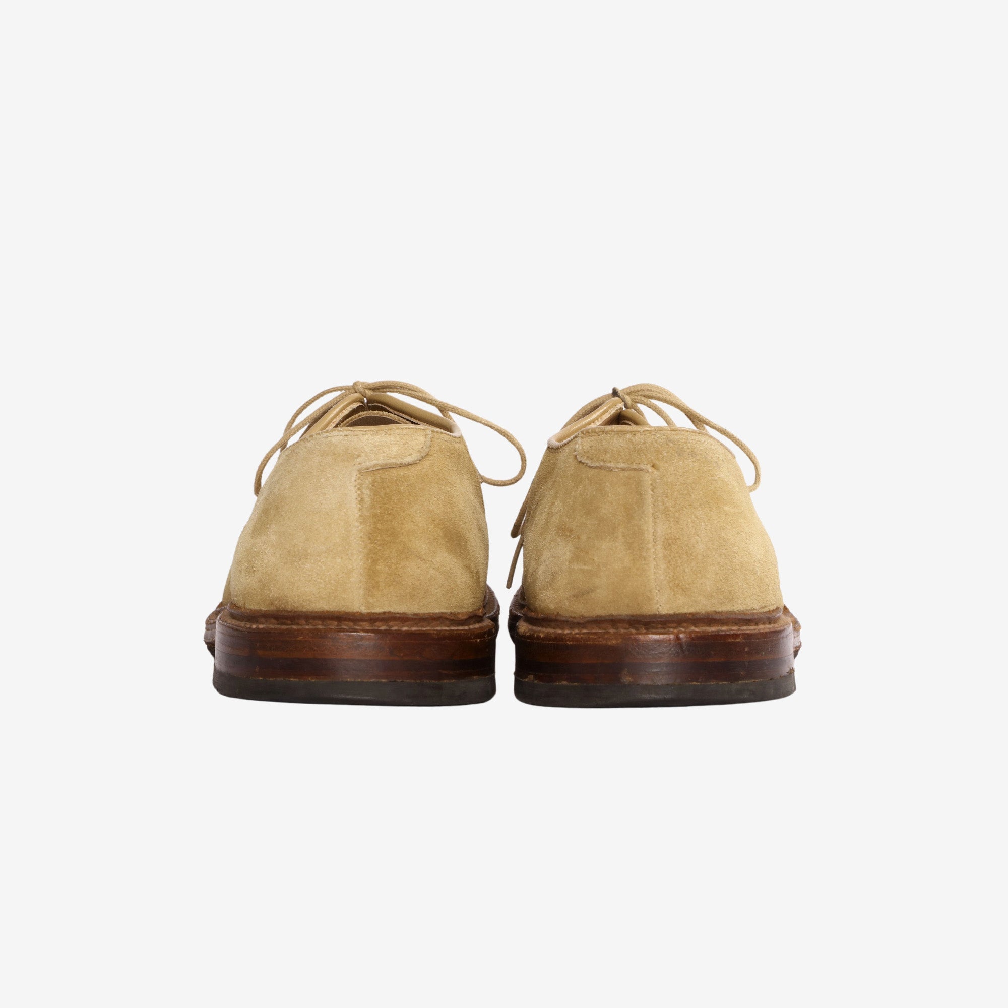 Suede Unlined Plain Toe Blucher