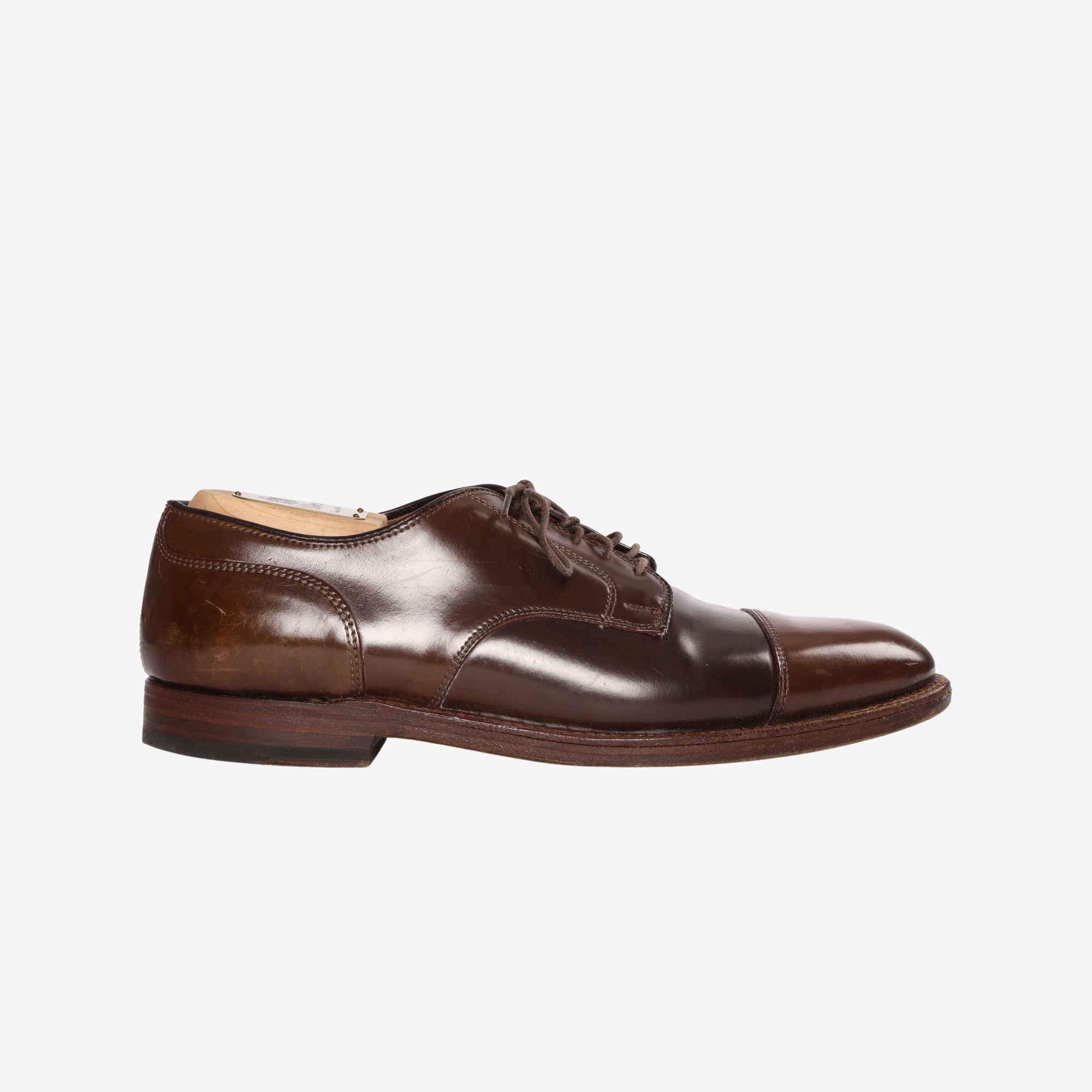 24882 Cigar Shell Cordovan Blucher + Trees