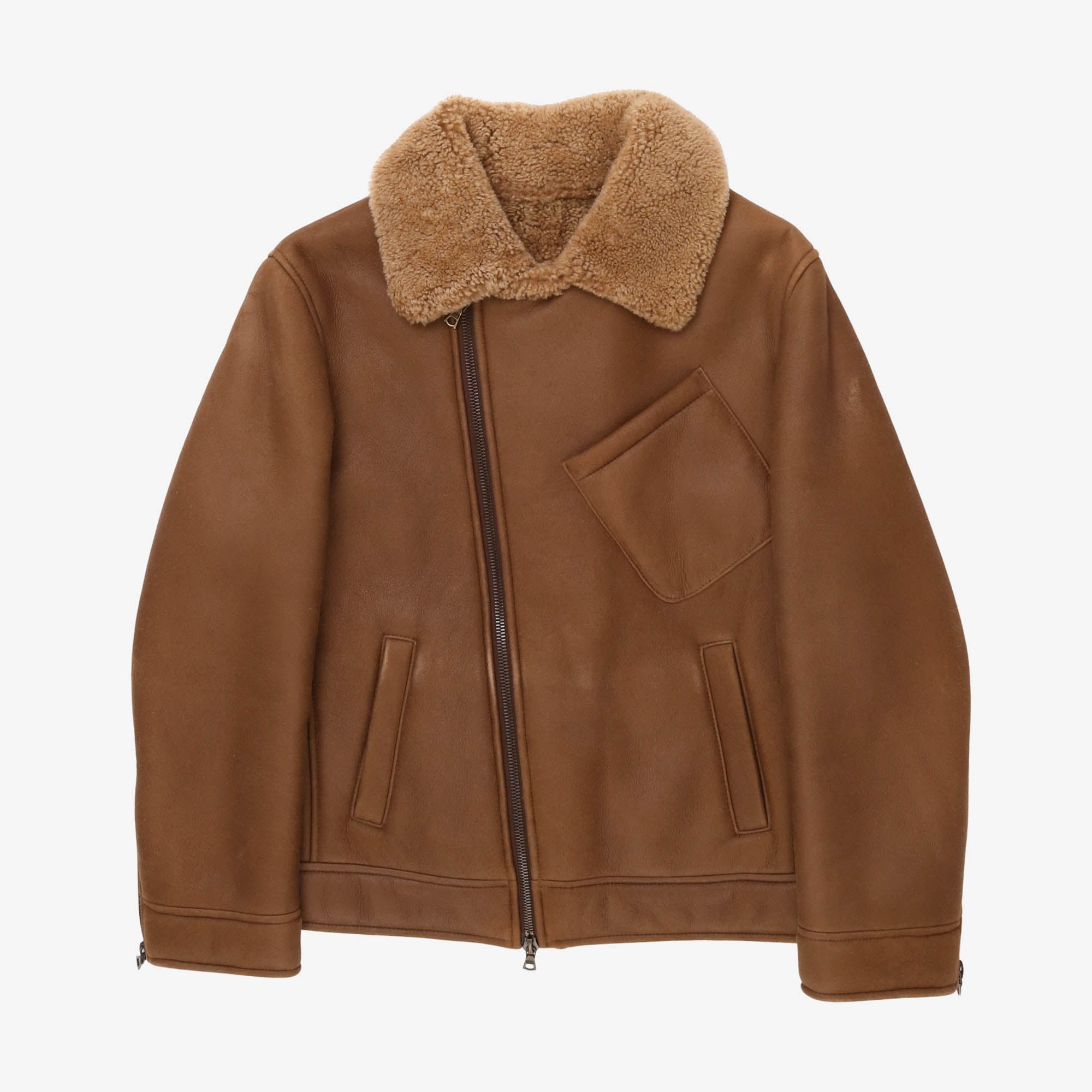 Shearling Flight Jacket