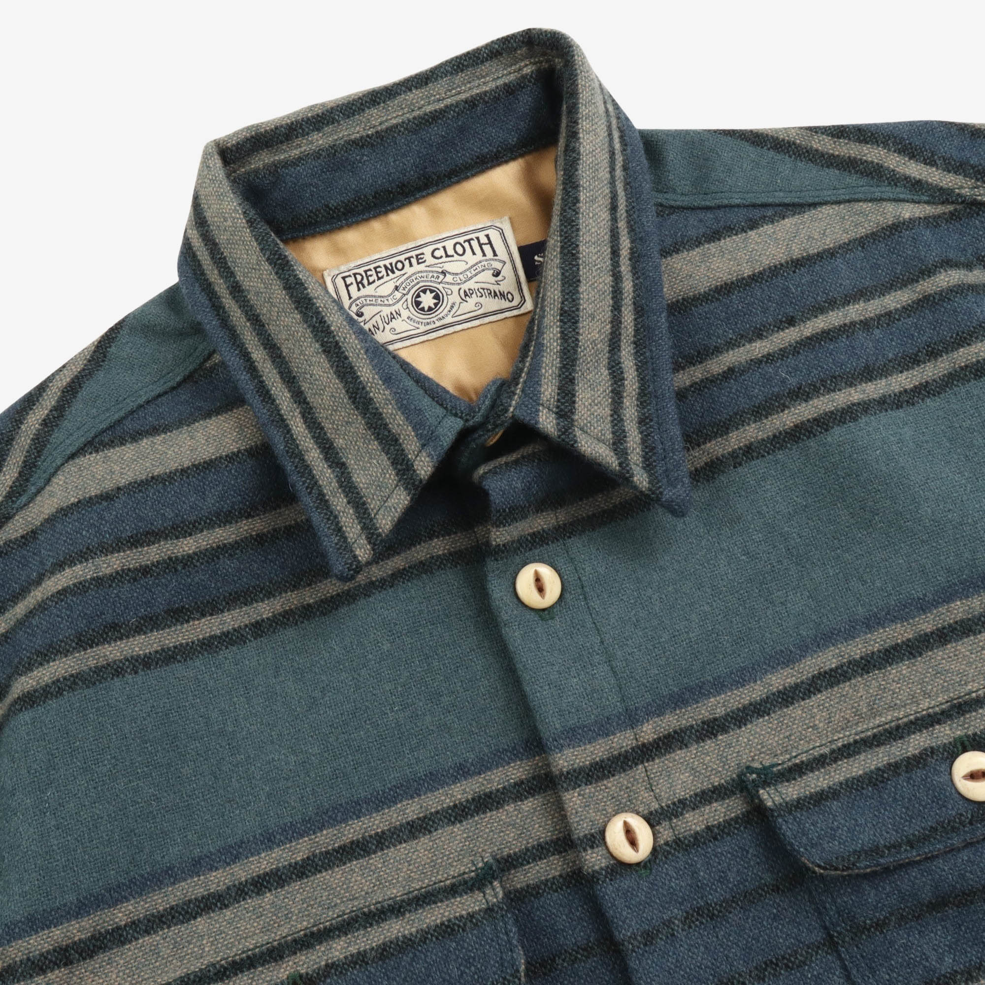 Alta Lagoon Stripe Overshirt