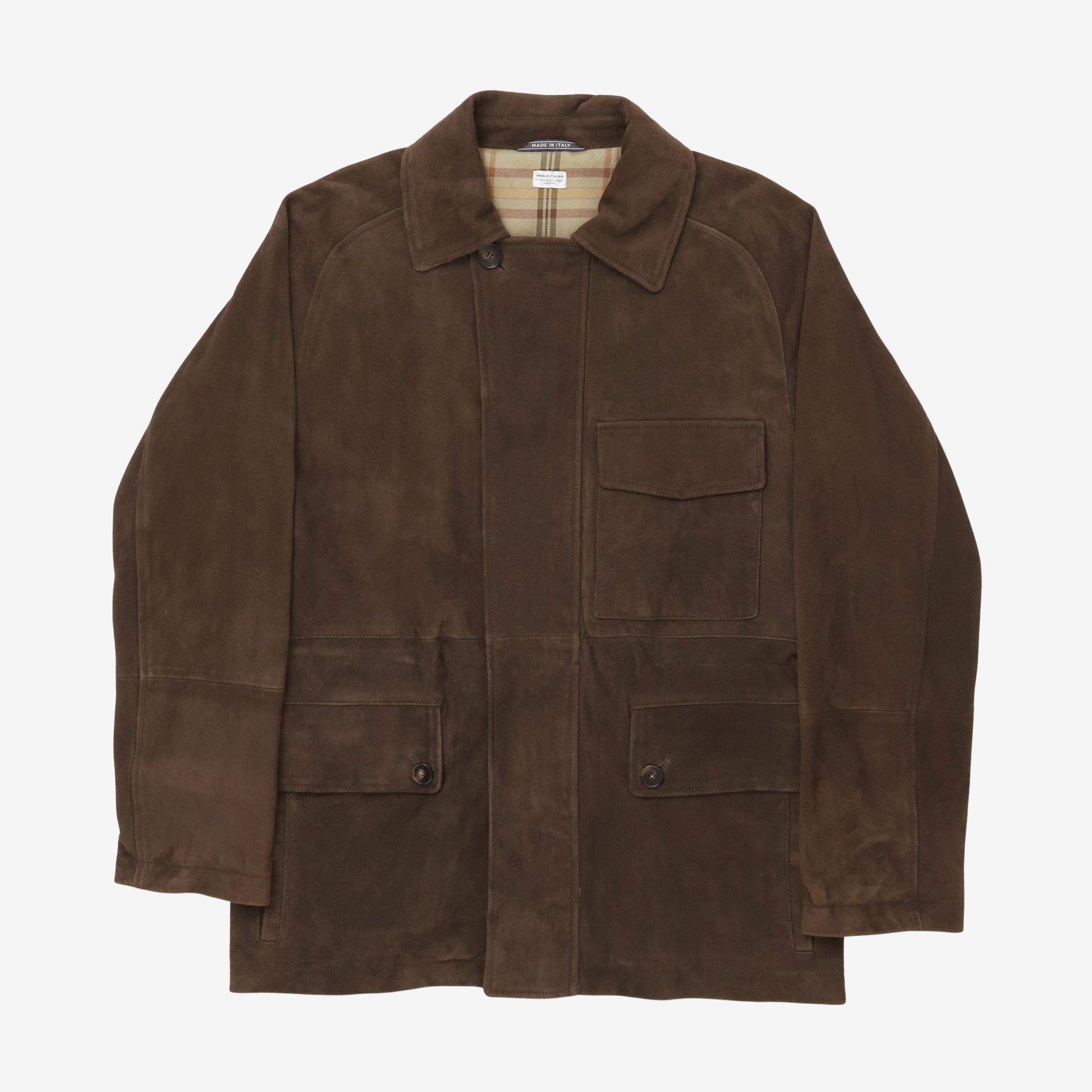 Suede Country Coat (Fits UK36-38)