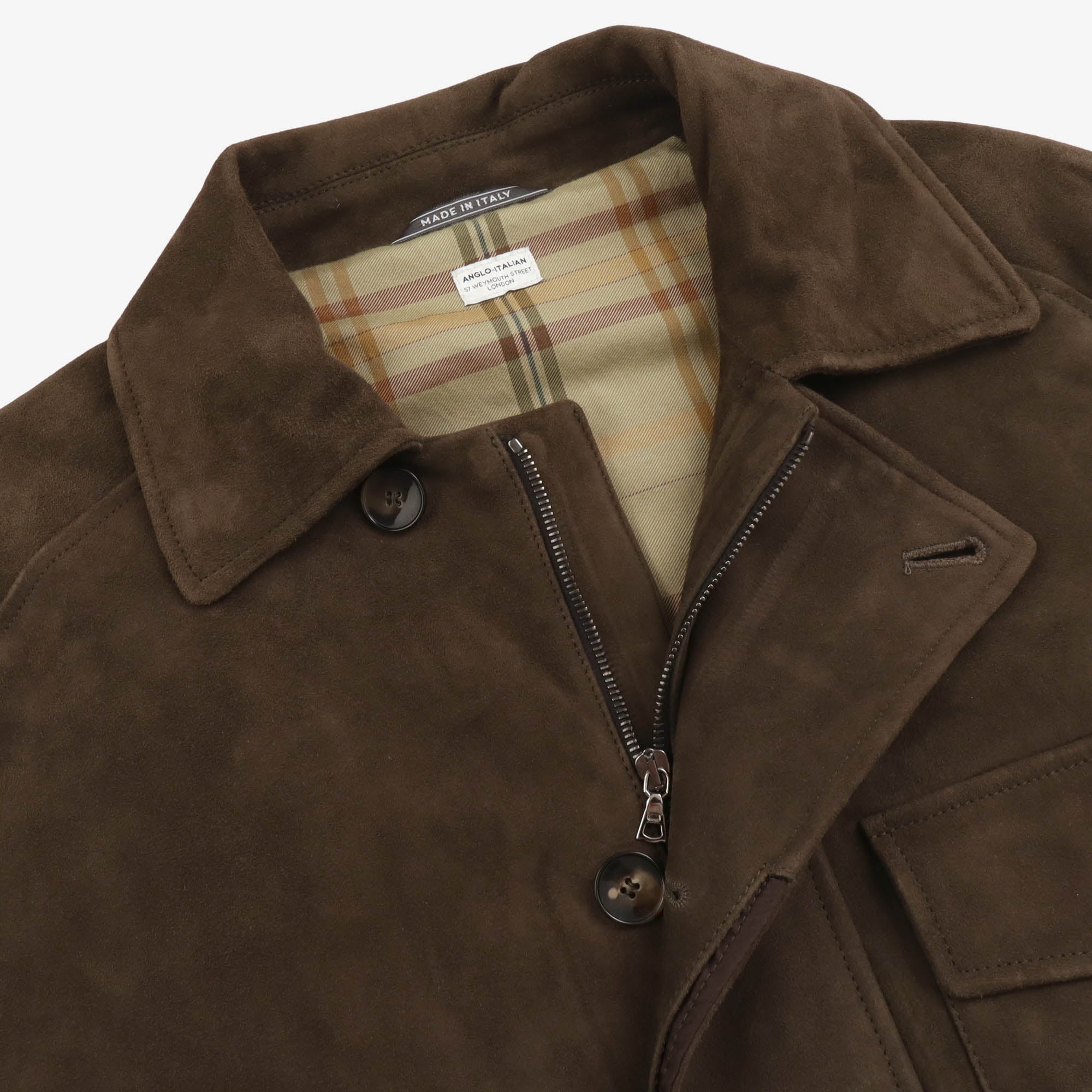 Suede Country Coat (Fits UK36-38)