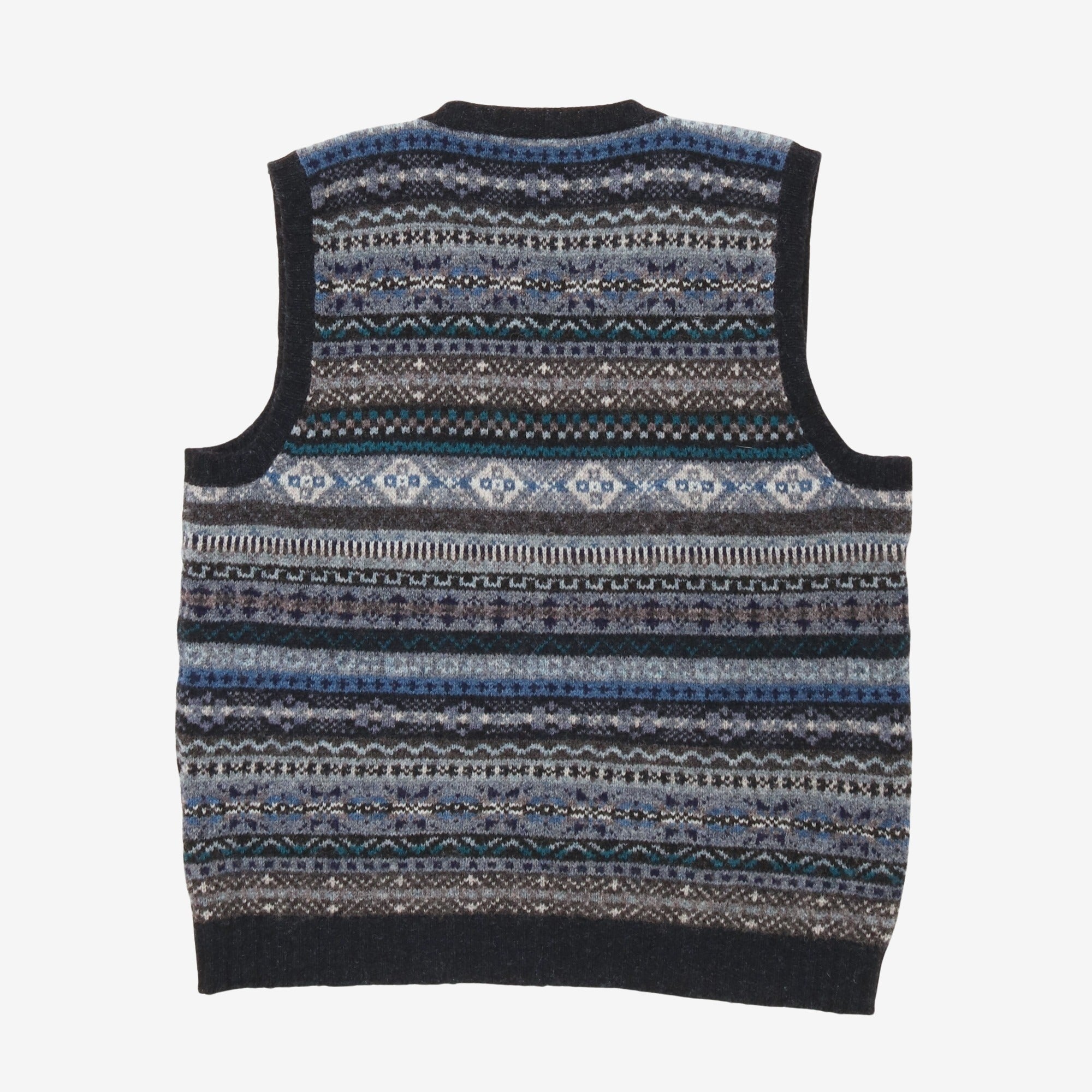 Fair Isle Slipover Vest