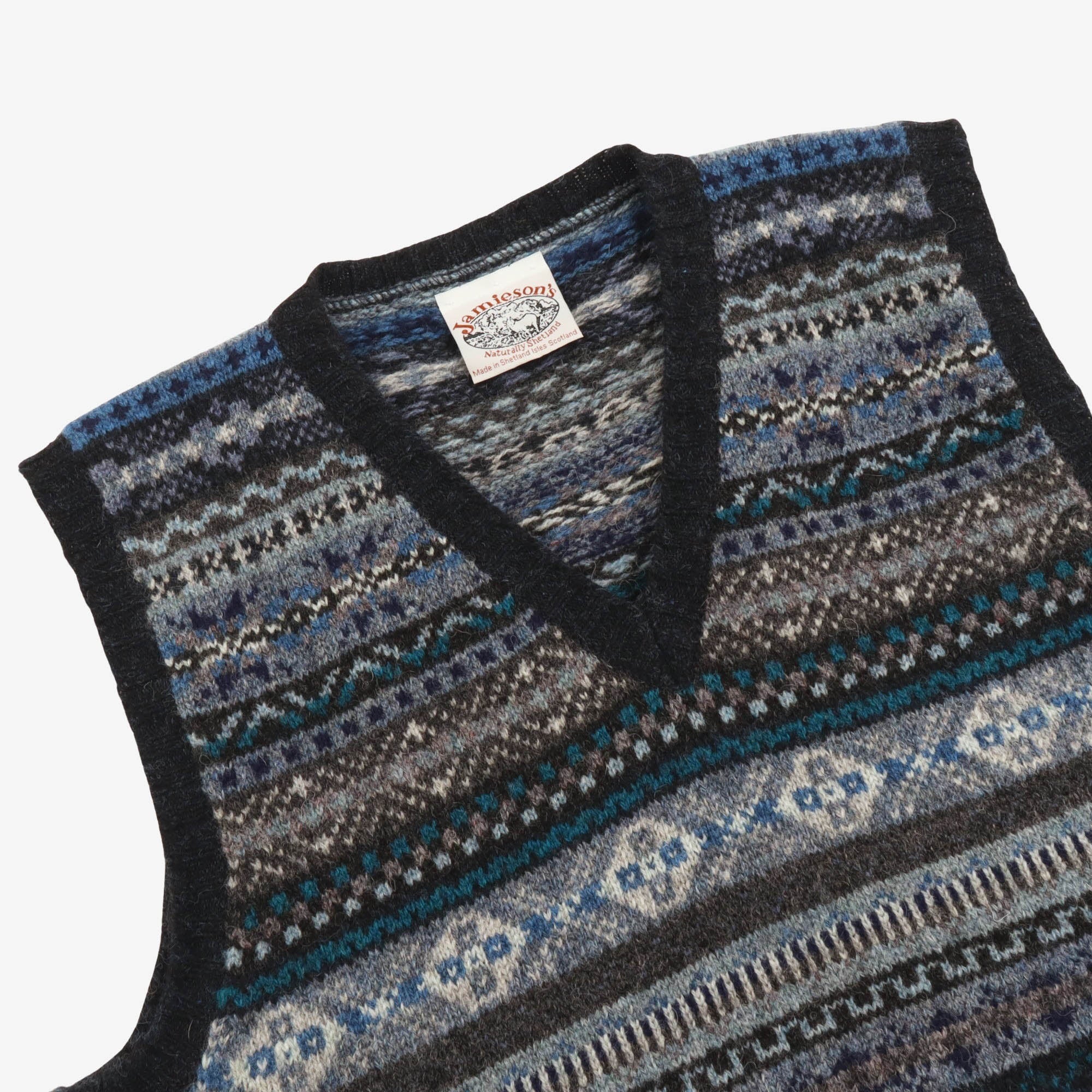 Fair Isle Slipover Vest