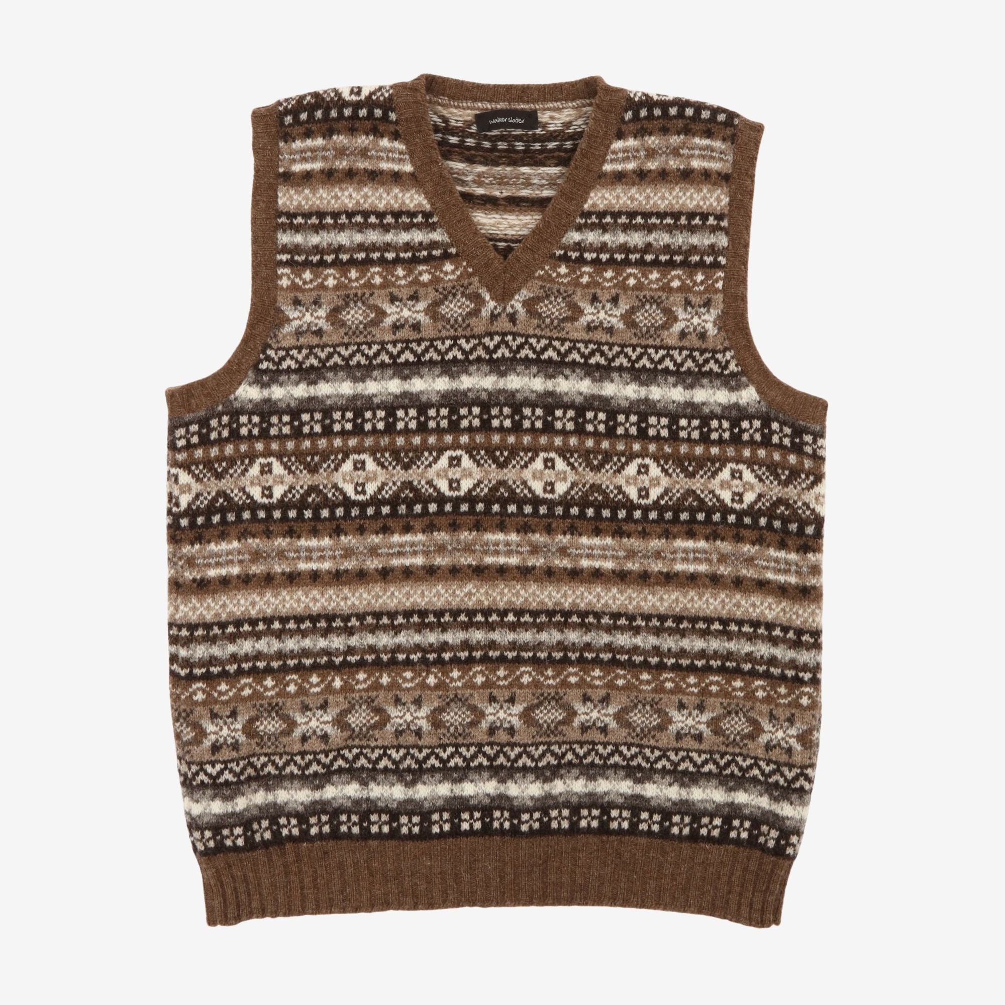 Unst FairIsle Slipover Vest