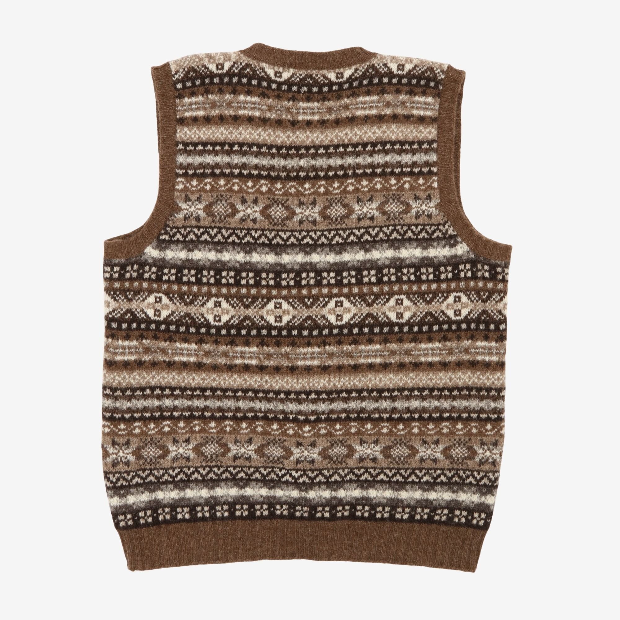 Unst FairIsle Slipover Vest