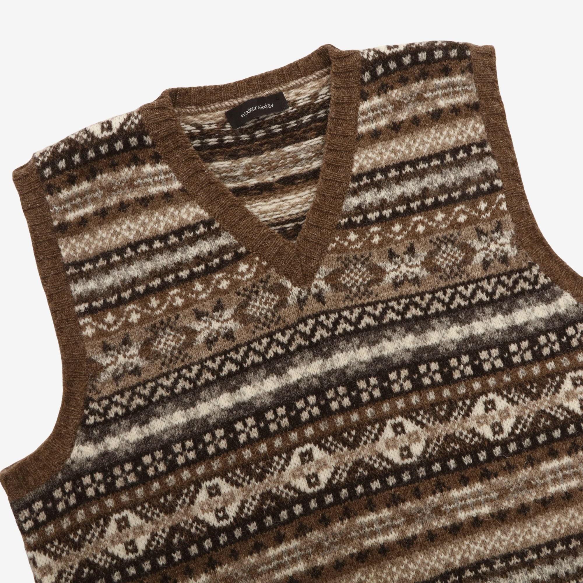 Unst FairIsle Slipover Vest