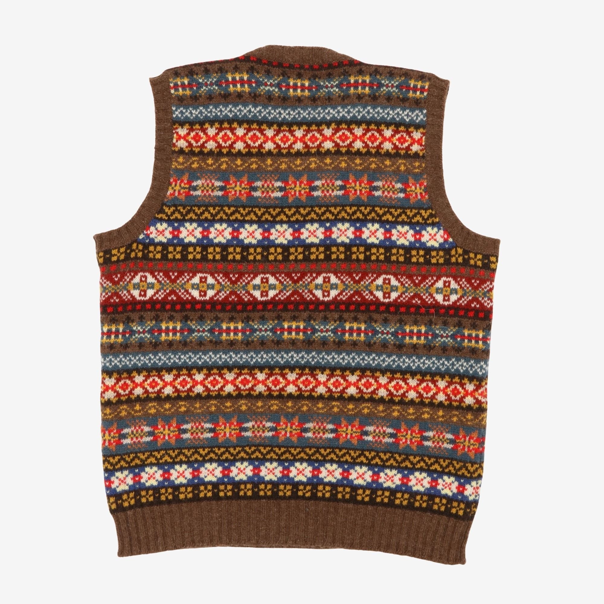 Unst FairIsle Slipover Vest