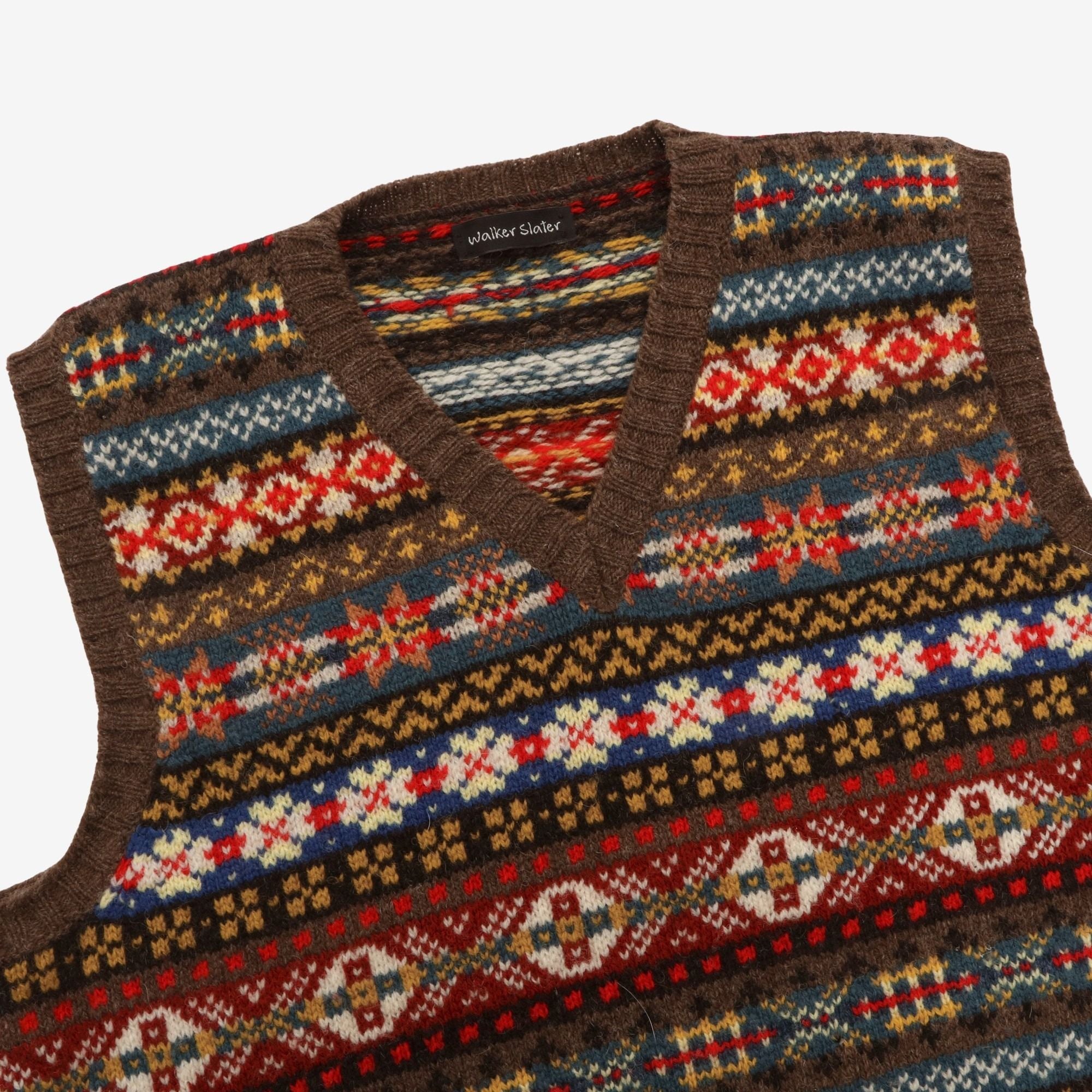 Unst FairIsle Slipover Vest