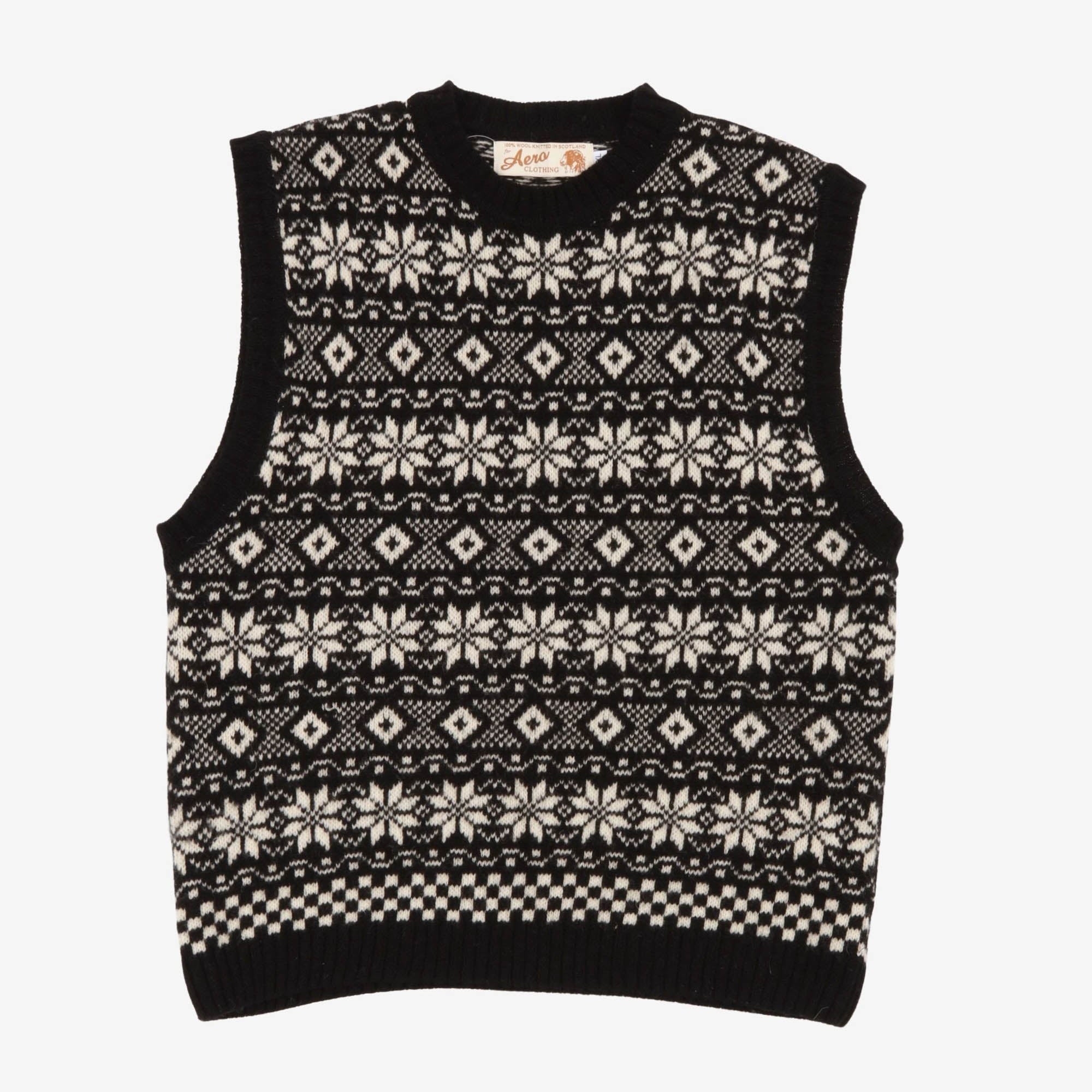 Classic 1940s Fairisle Vest