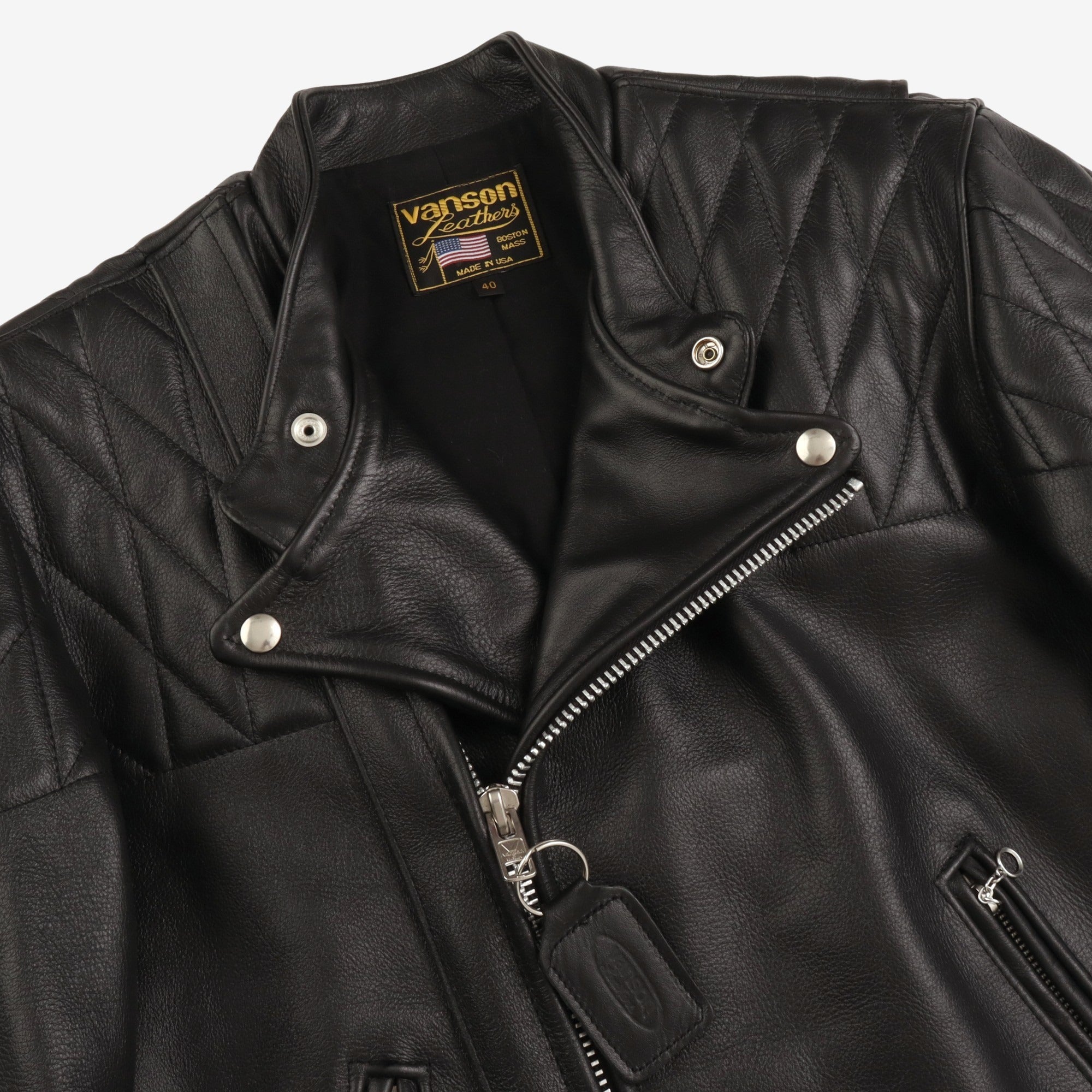 Chopper Leather Motorcycle Jacket