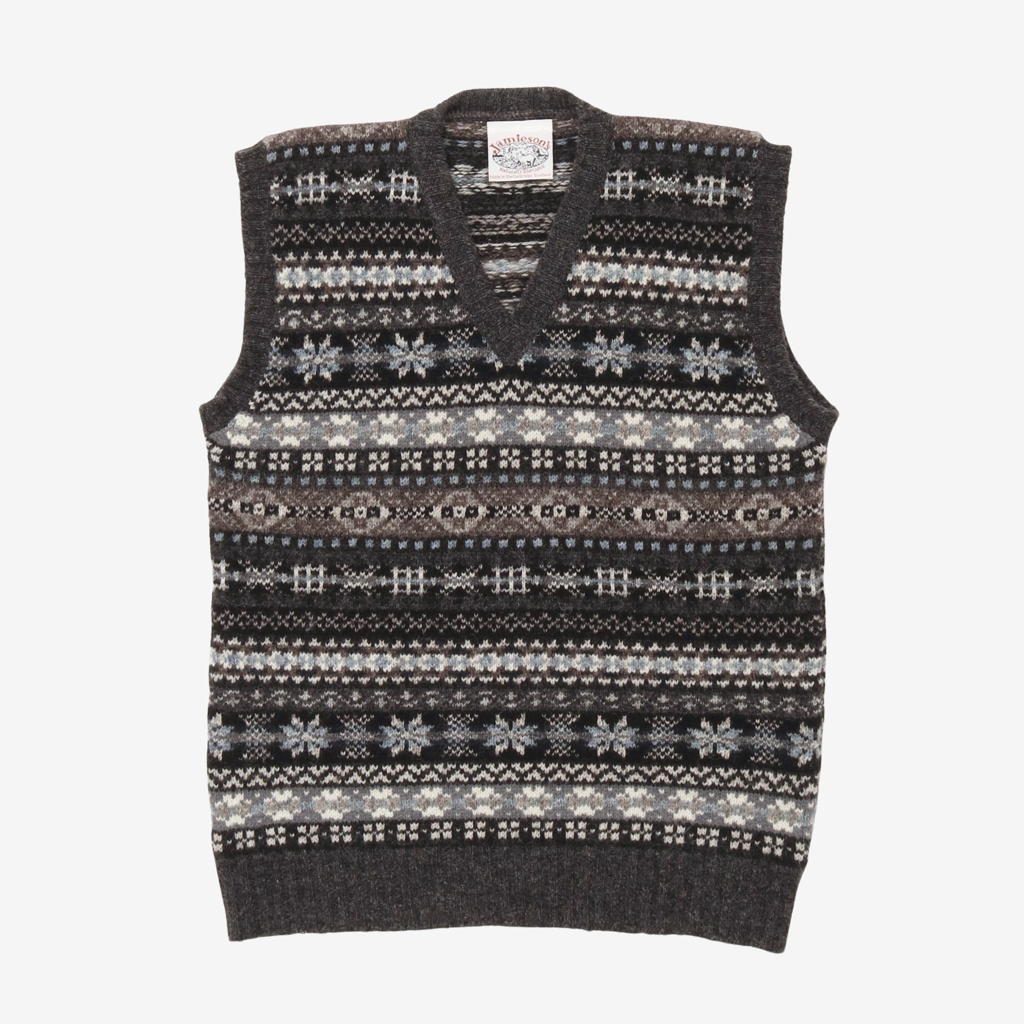 Fair Isle Slipover Vest