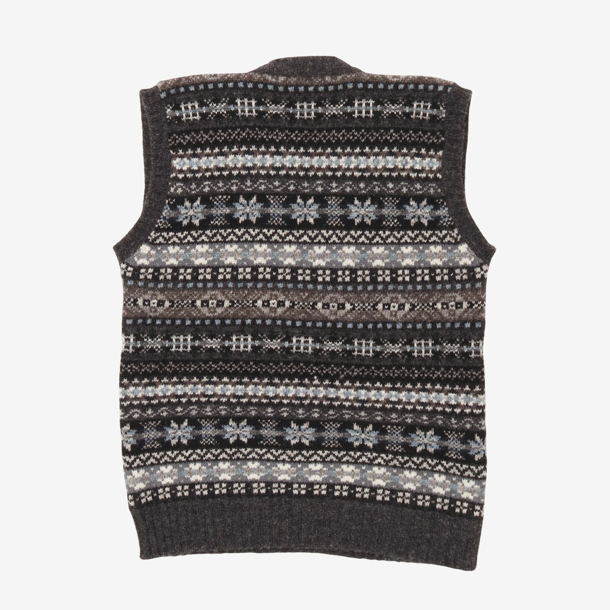Fair Isle Slipover Vest