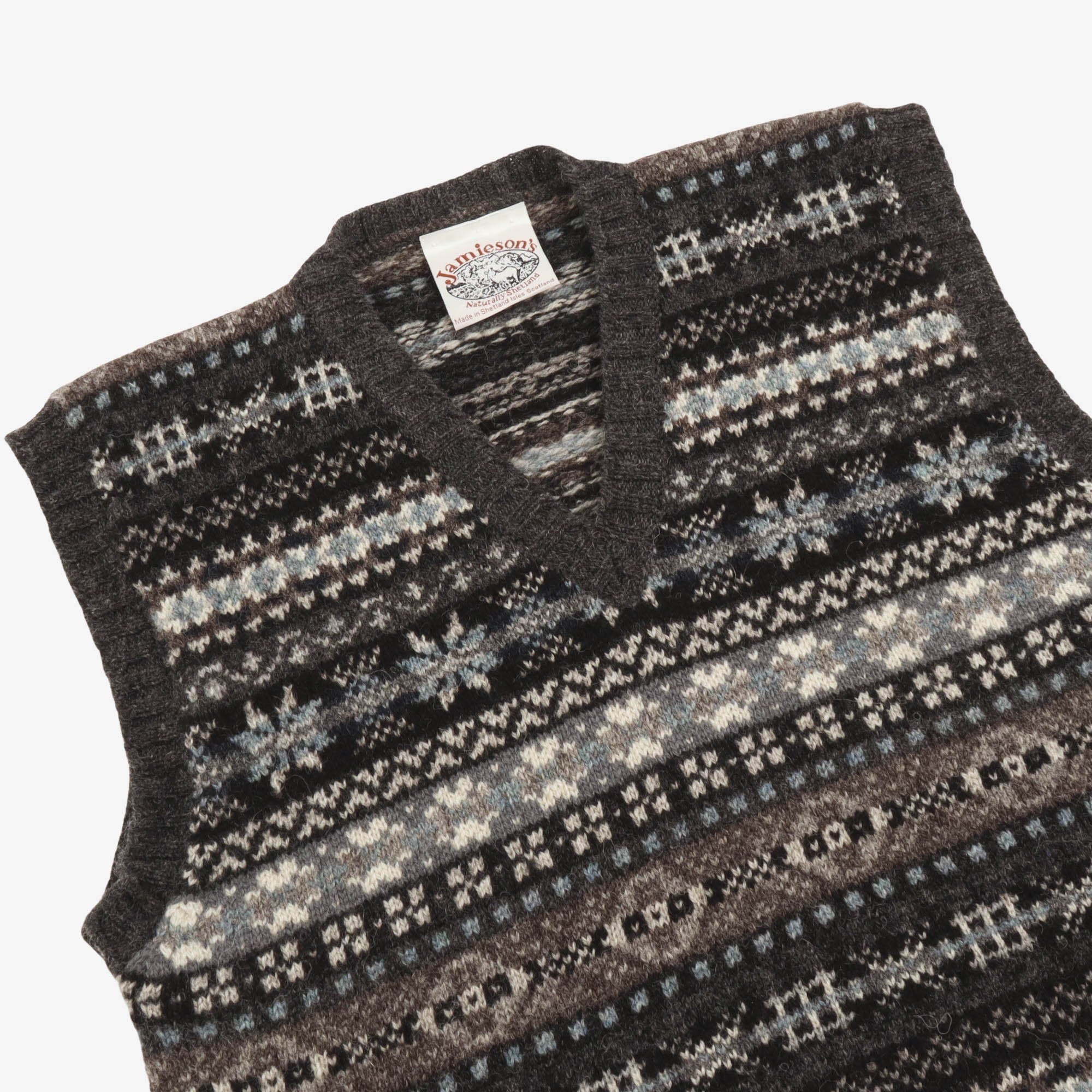 Fair Isle Slipover Vest