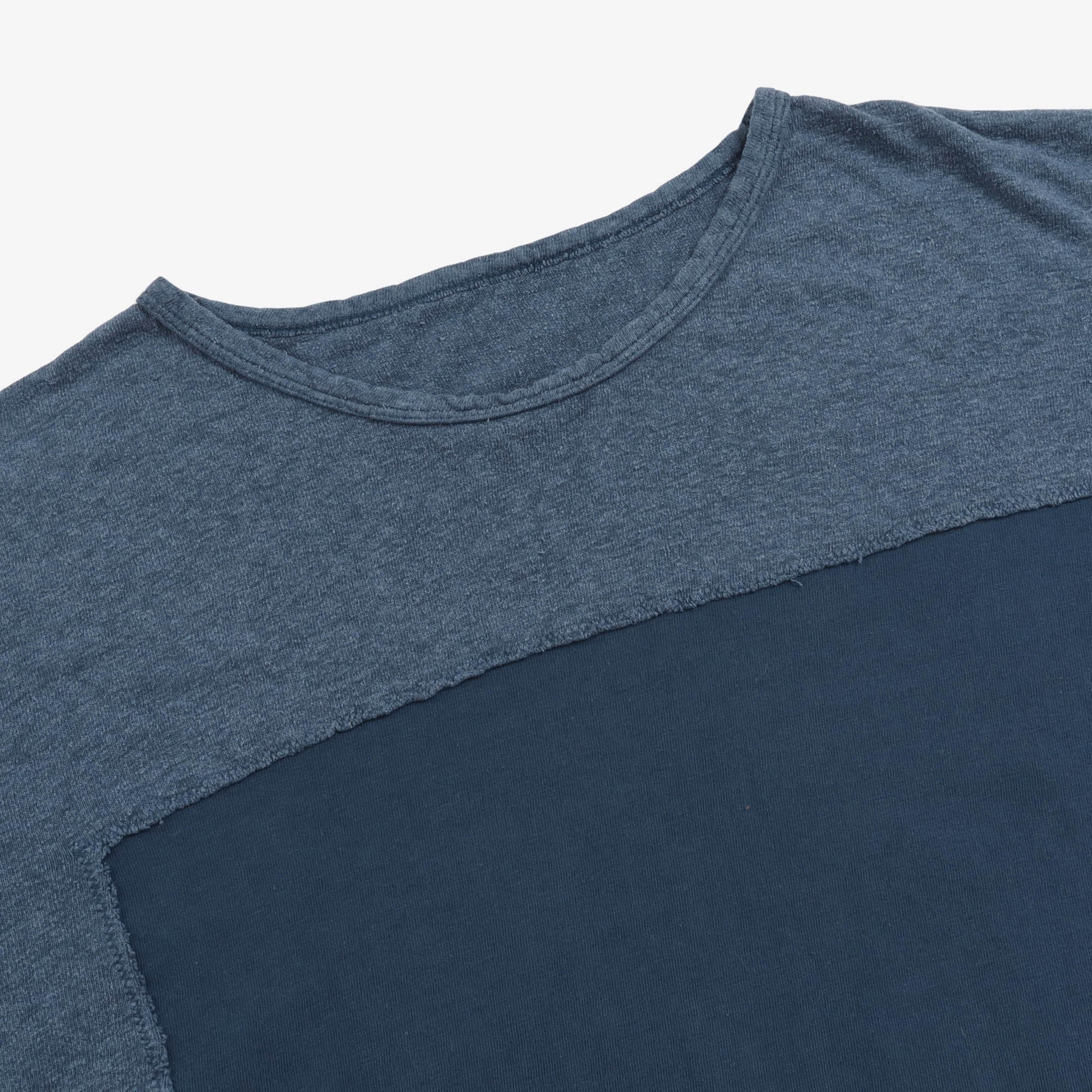 Silk Blend Pile Jersey Tee