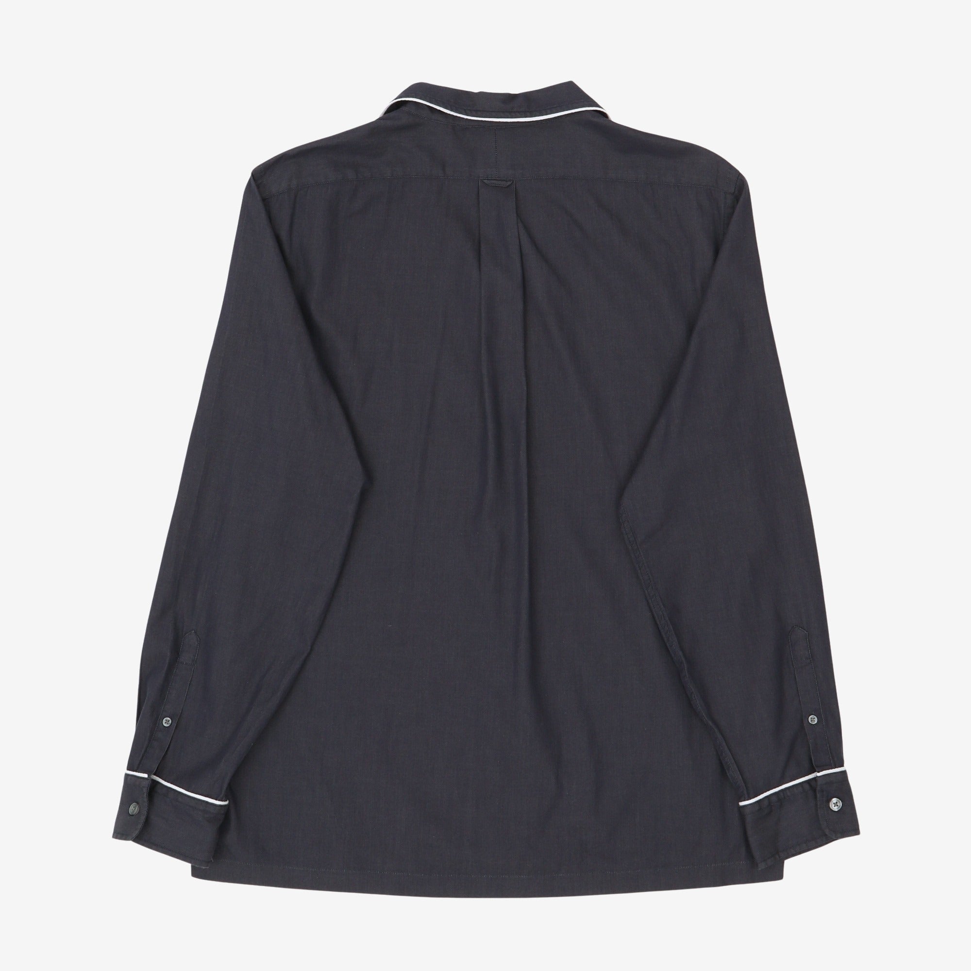 Tipped Japanese Camp Collar Shirt