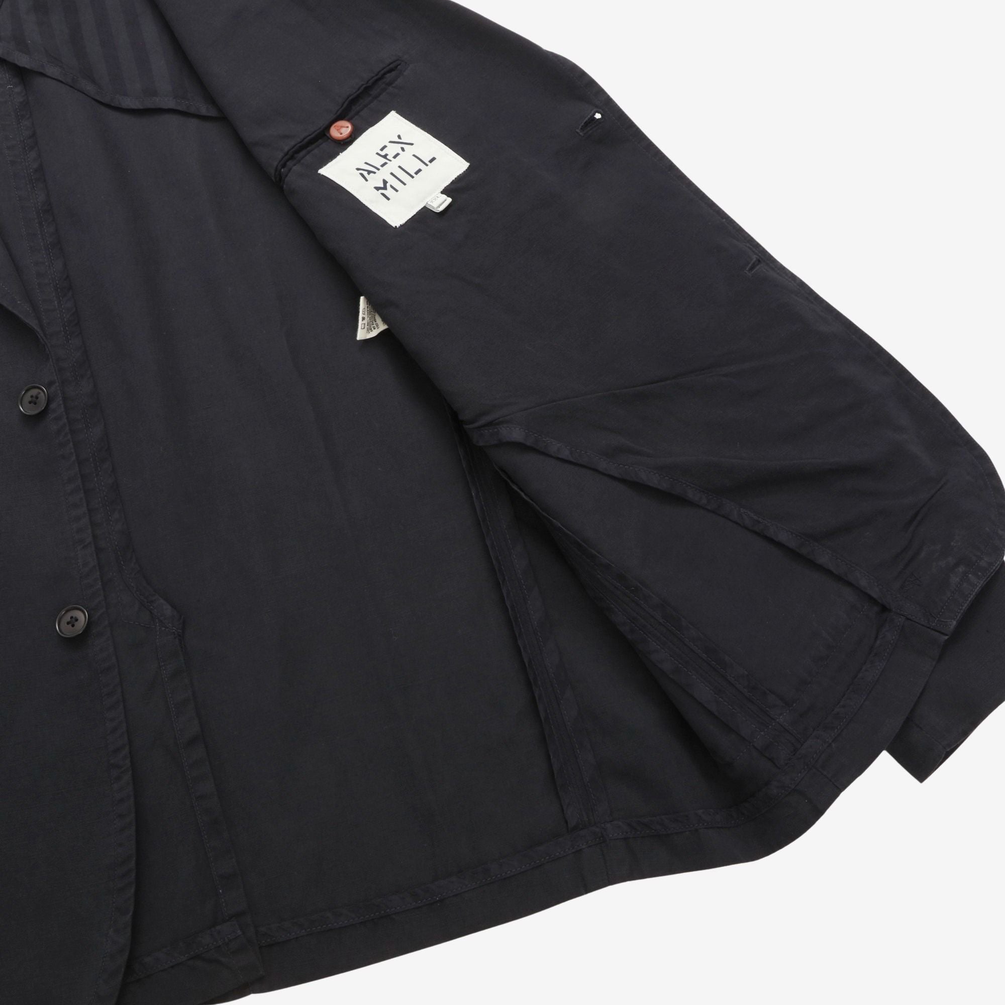 Linen Blend Chore Jacket