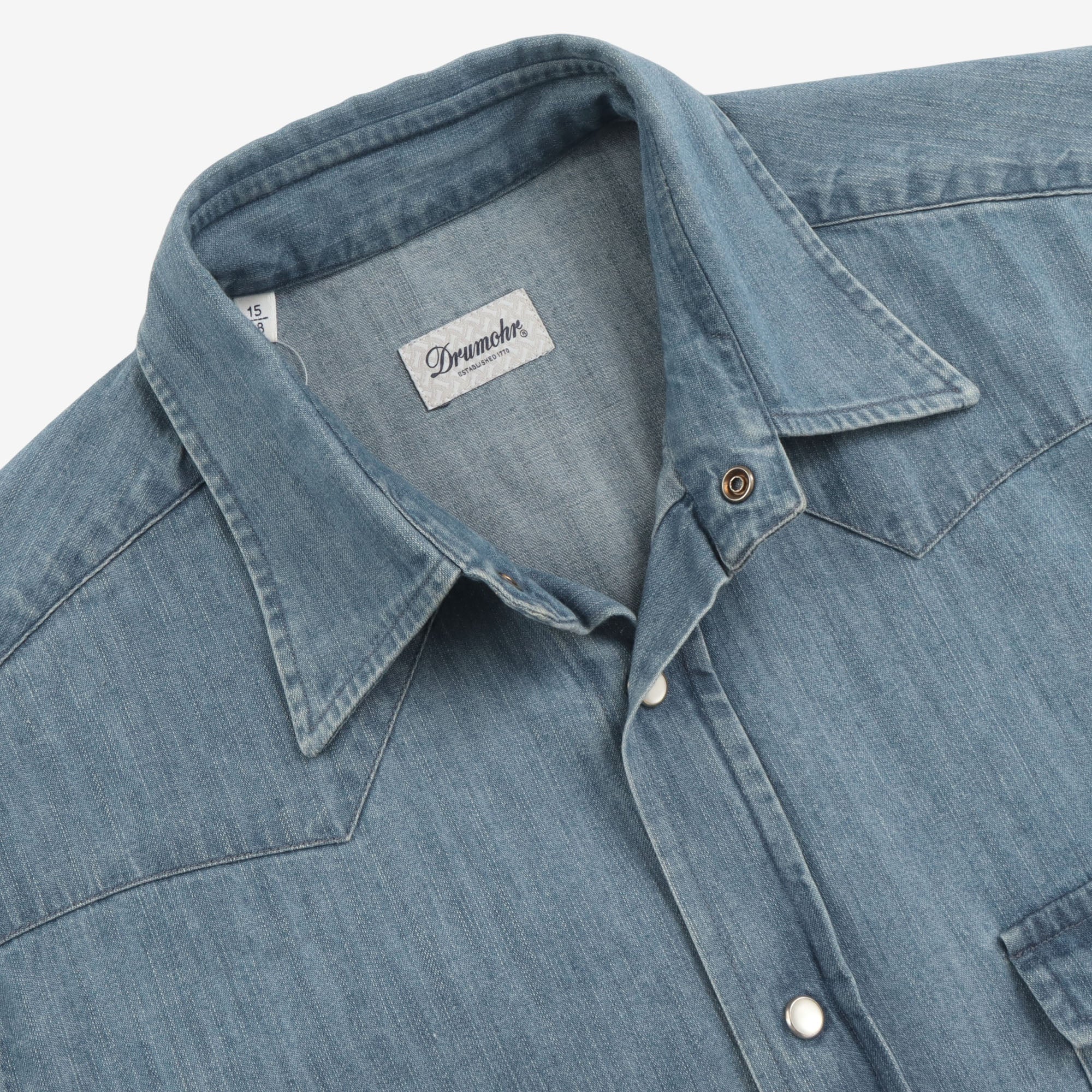 Chambray Western Shirt
