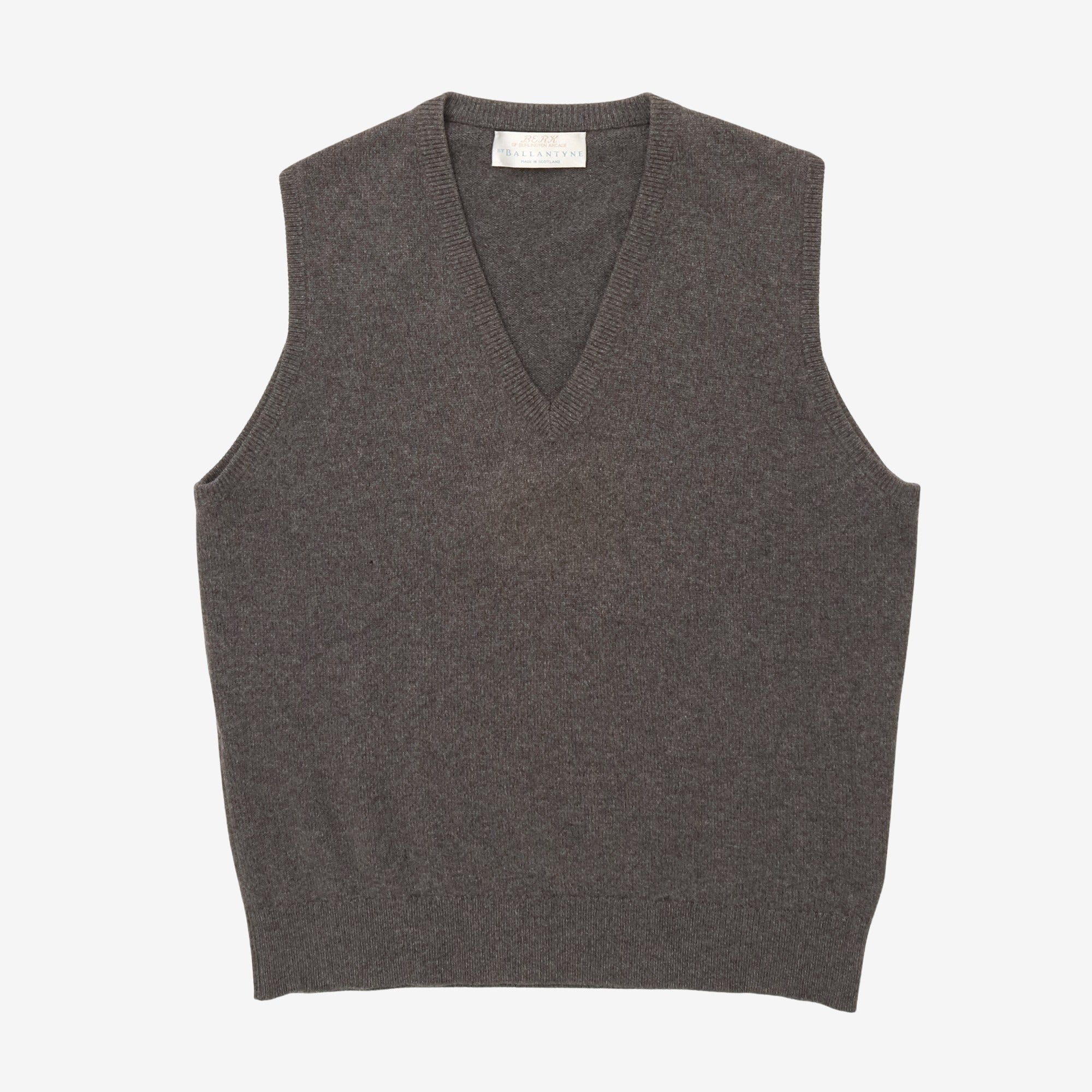 V-Neck Cashmere Vest