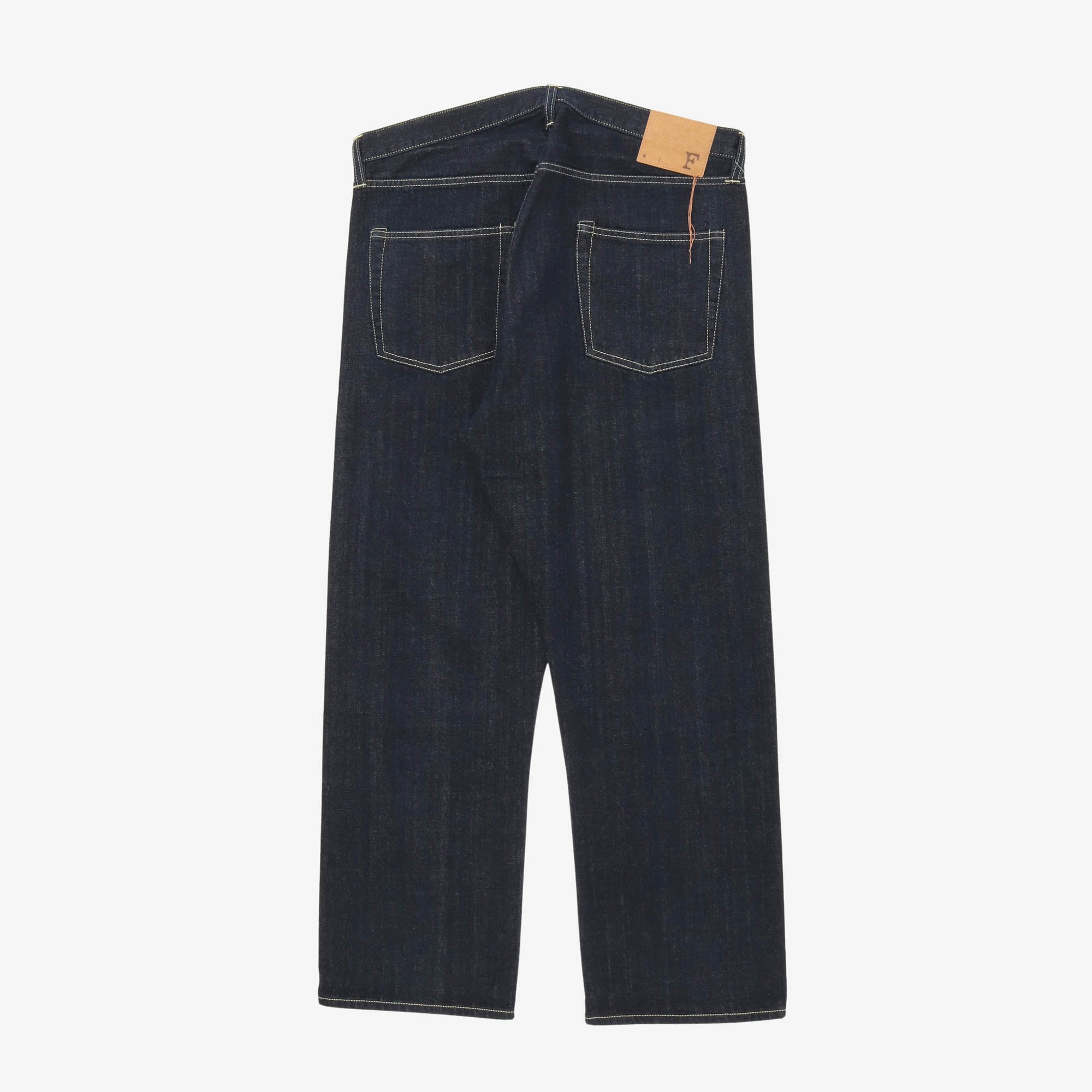 Uncle John 5 Pocket Selvedge Denim (37W X 28.5L)