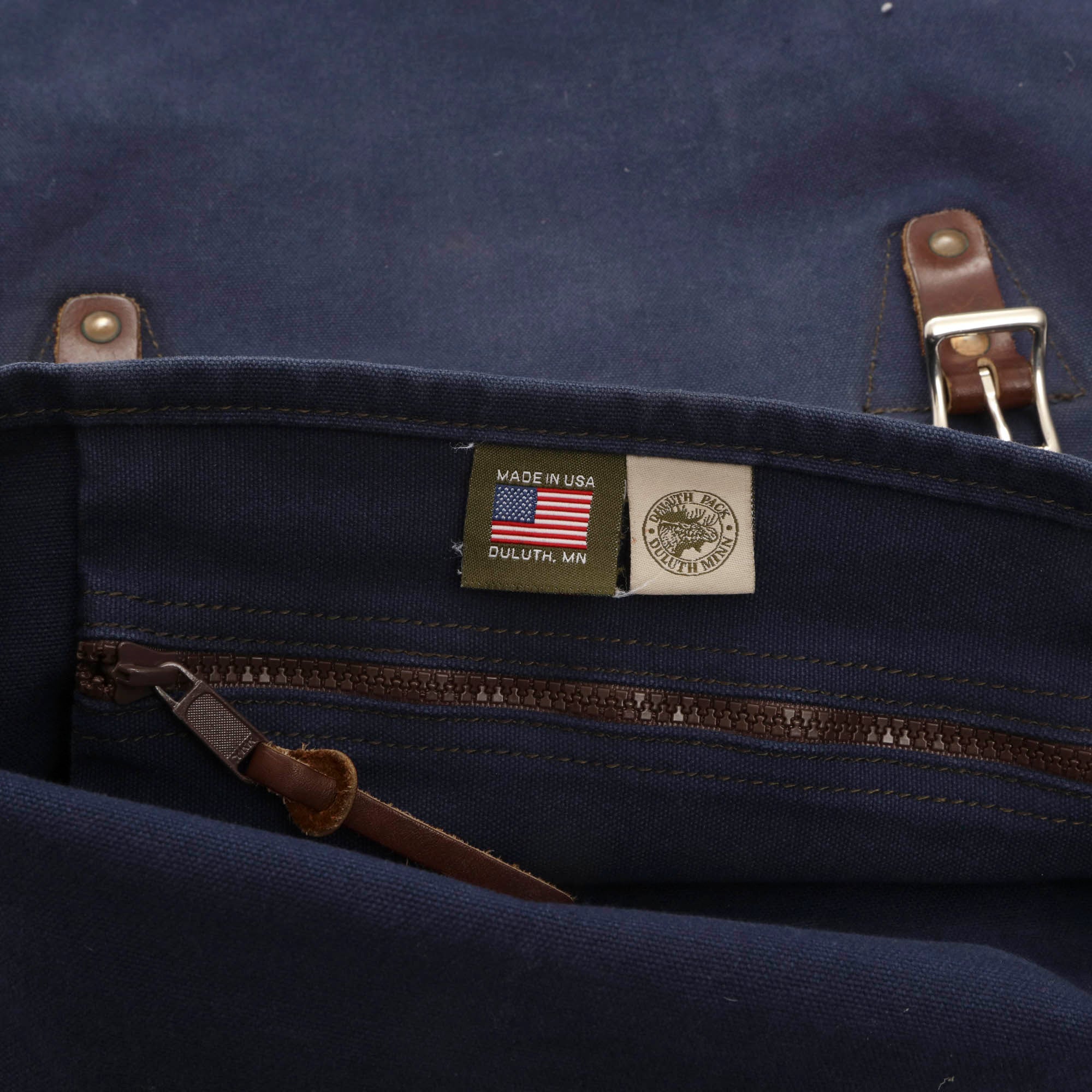 Canvas Leather Backpack (Heritage Research)