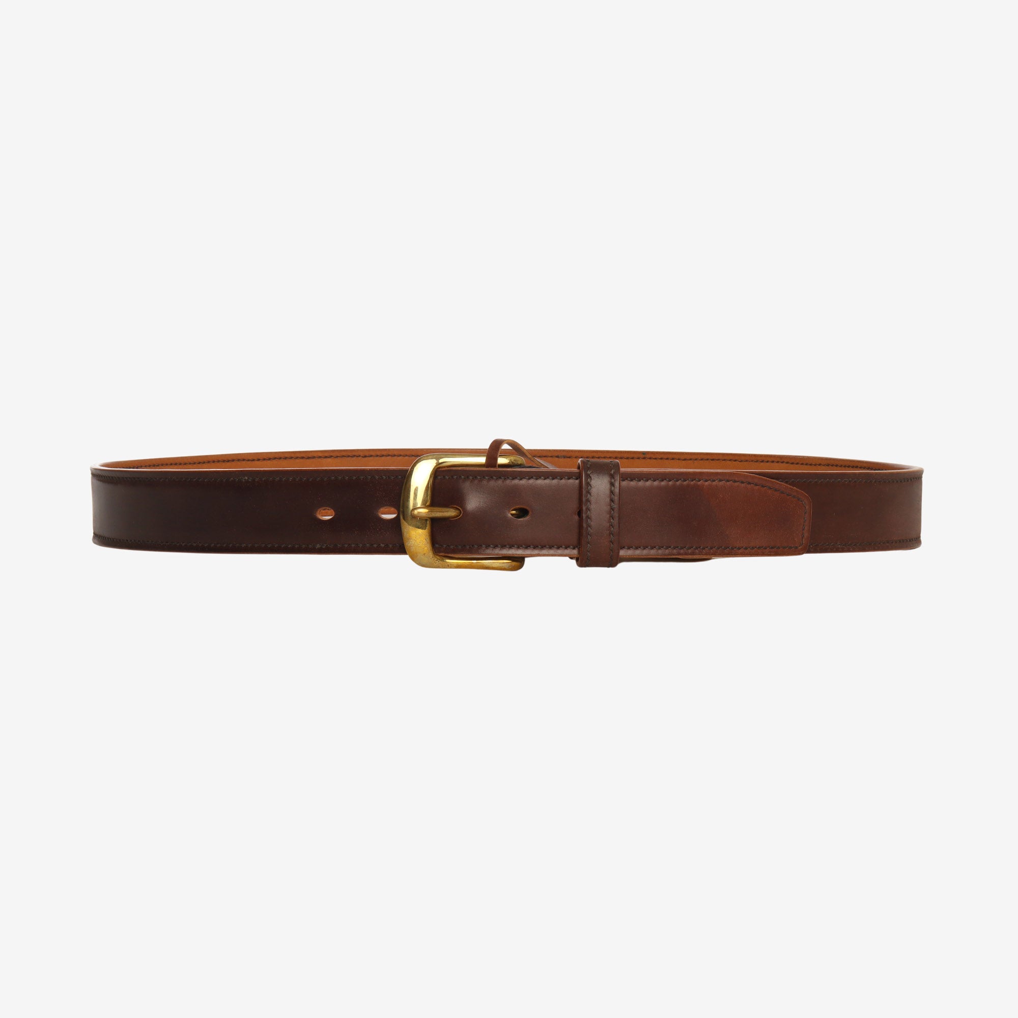 Cordovan Leather Belt (Signed)