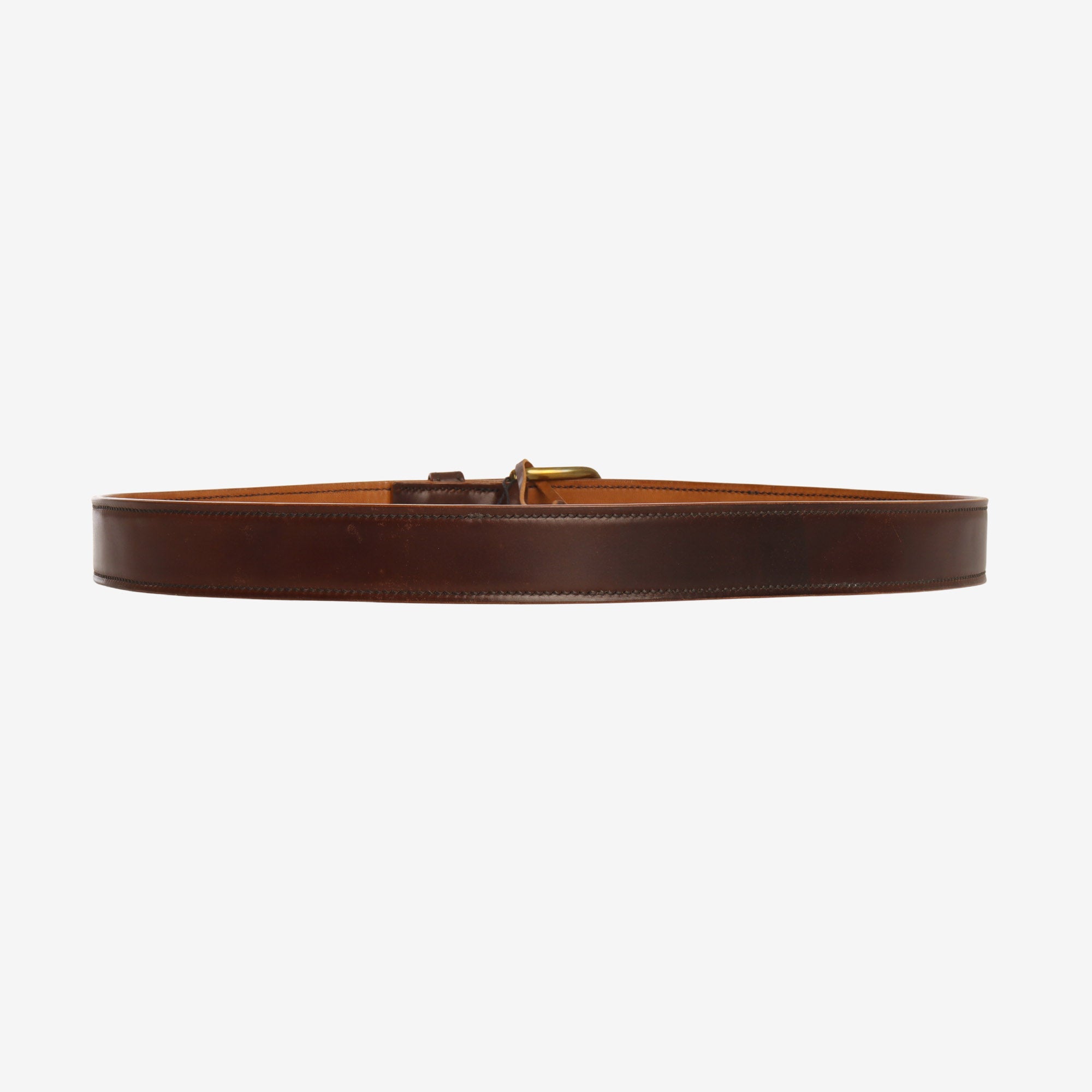 Cordovan Leather Belt (Signed)