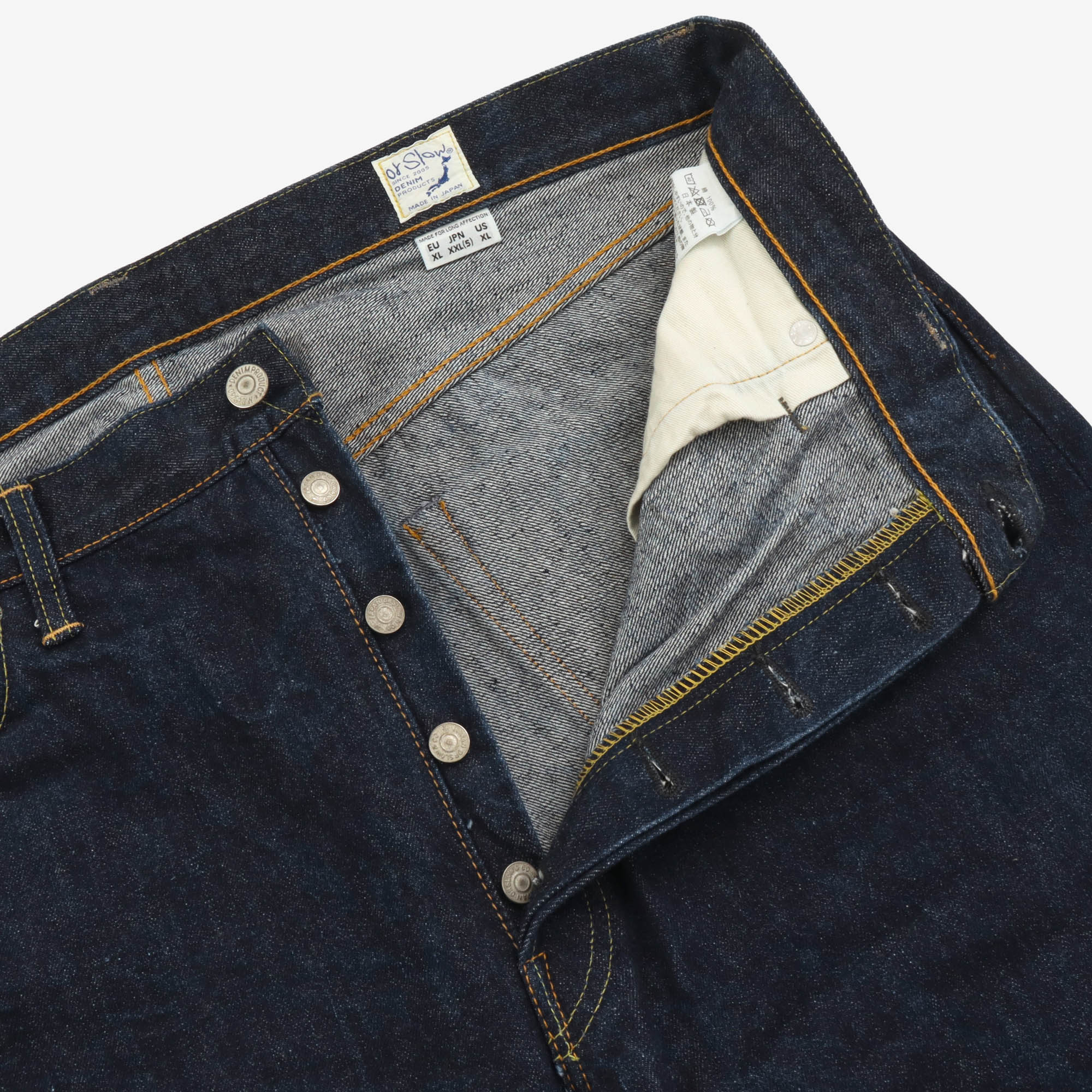 105 Straight Selvedge Denim