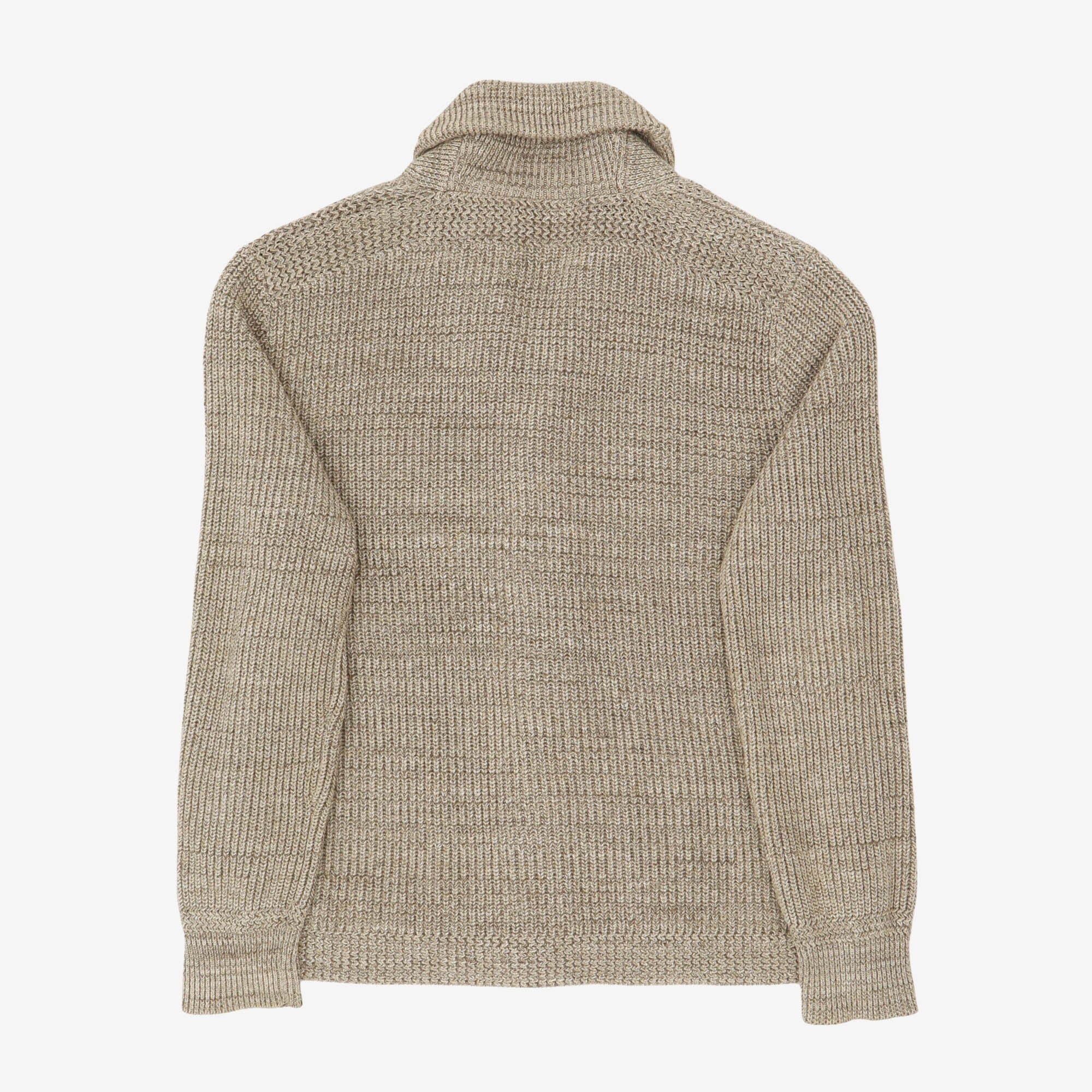Shawl Collar Knit Cardigan