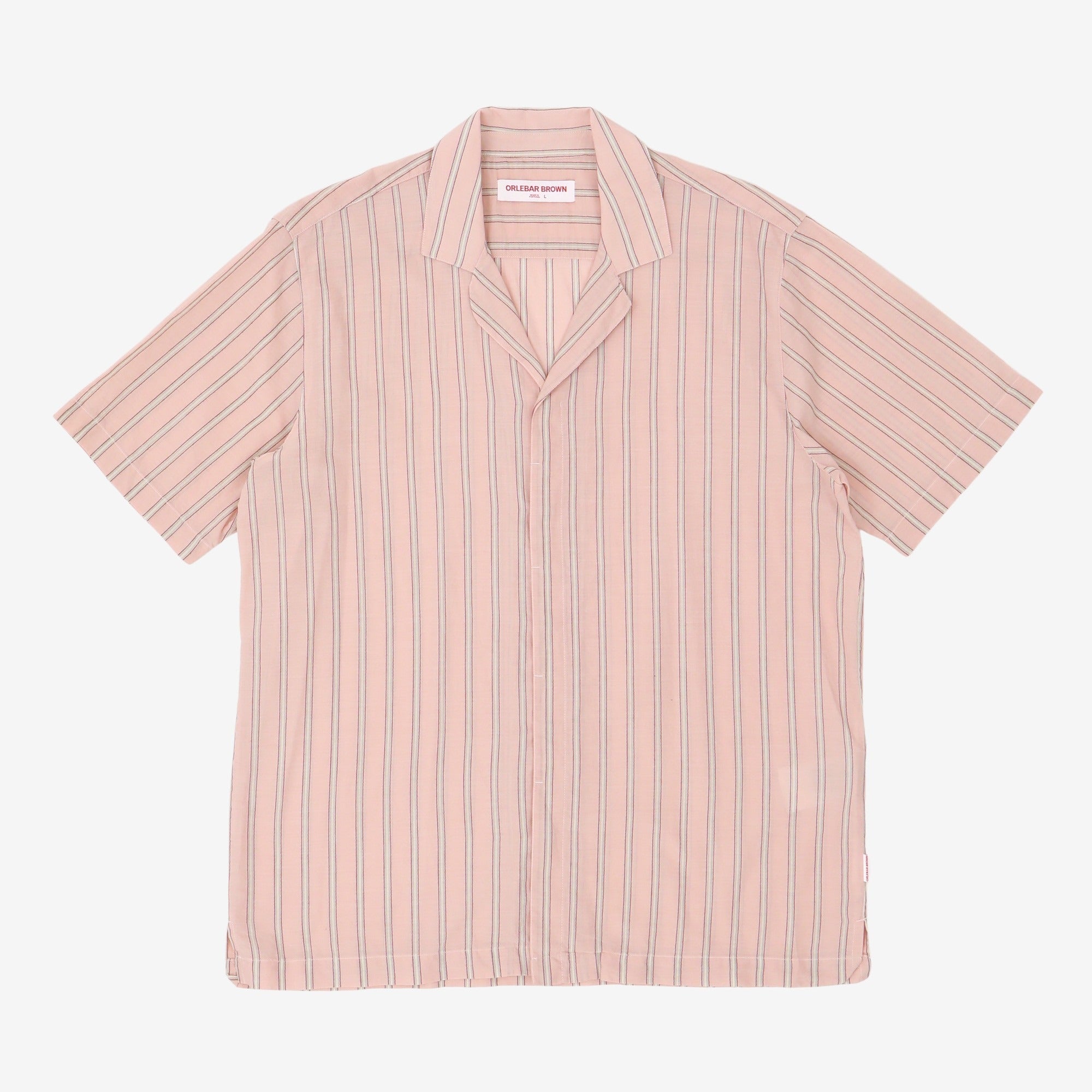 Capri Collar Stripe Shirt