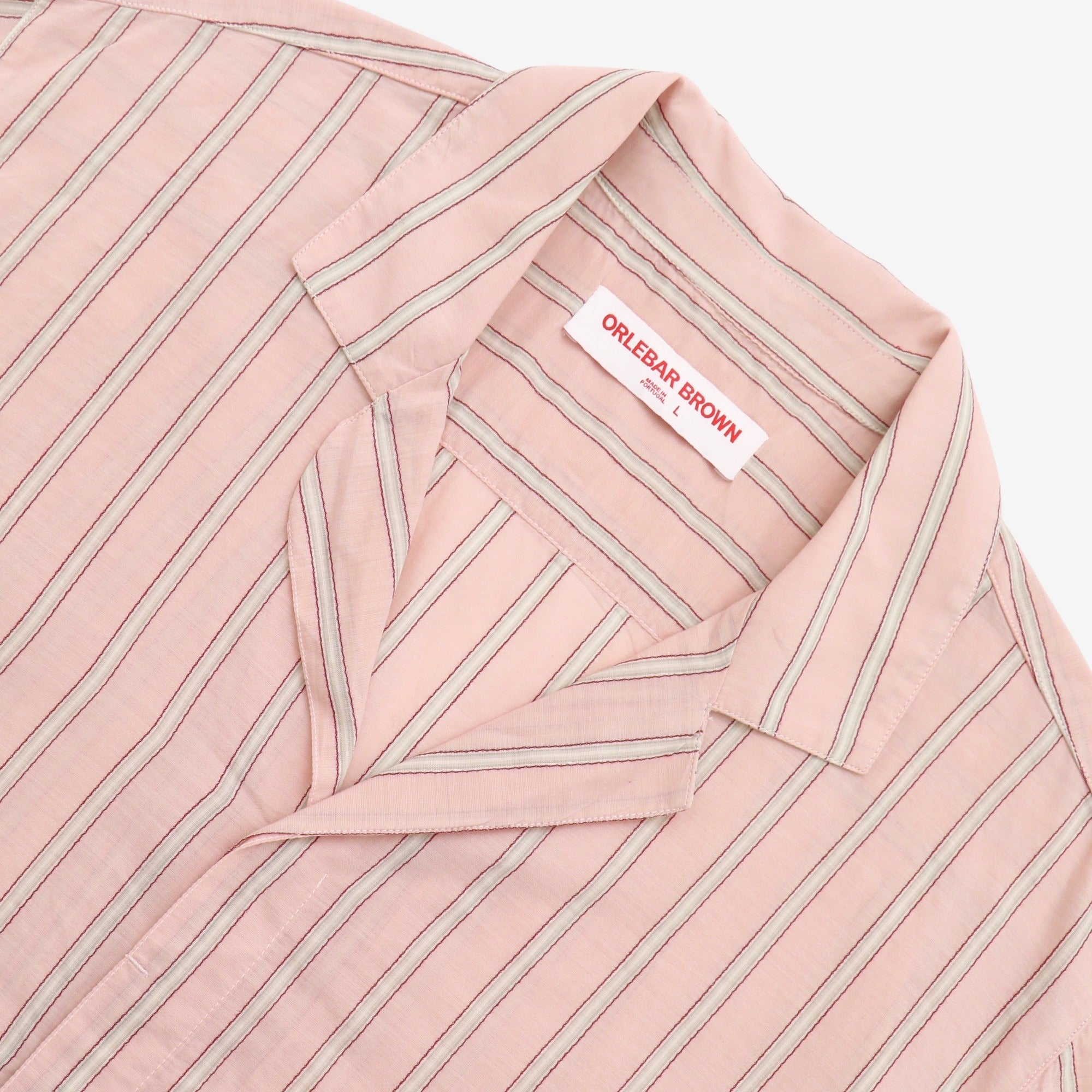 Capri Collar Stripe Shirt