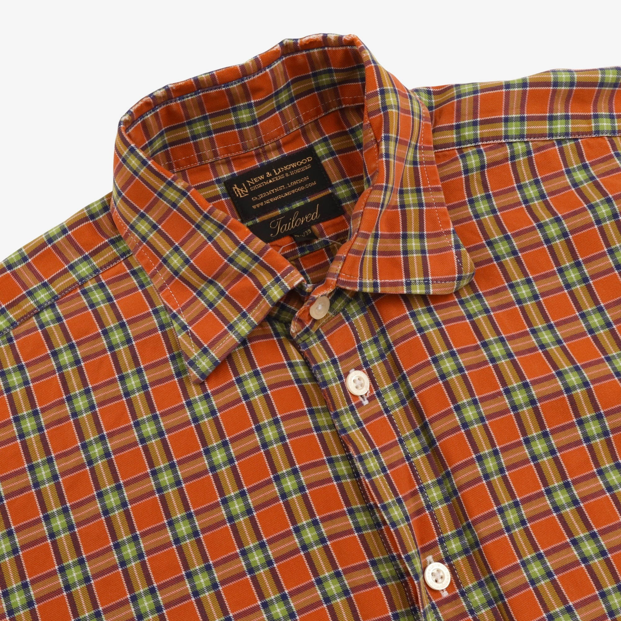 Checked Tailored Shirt