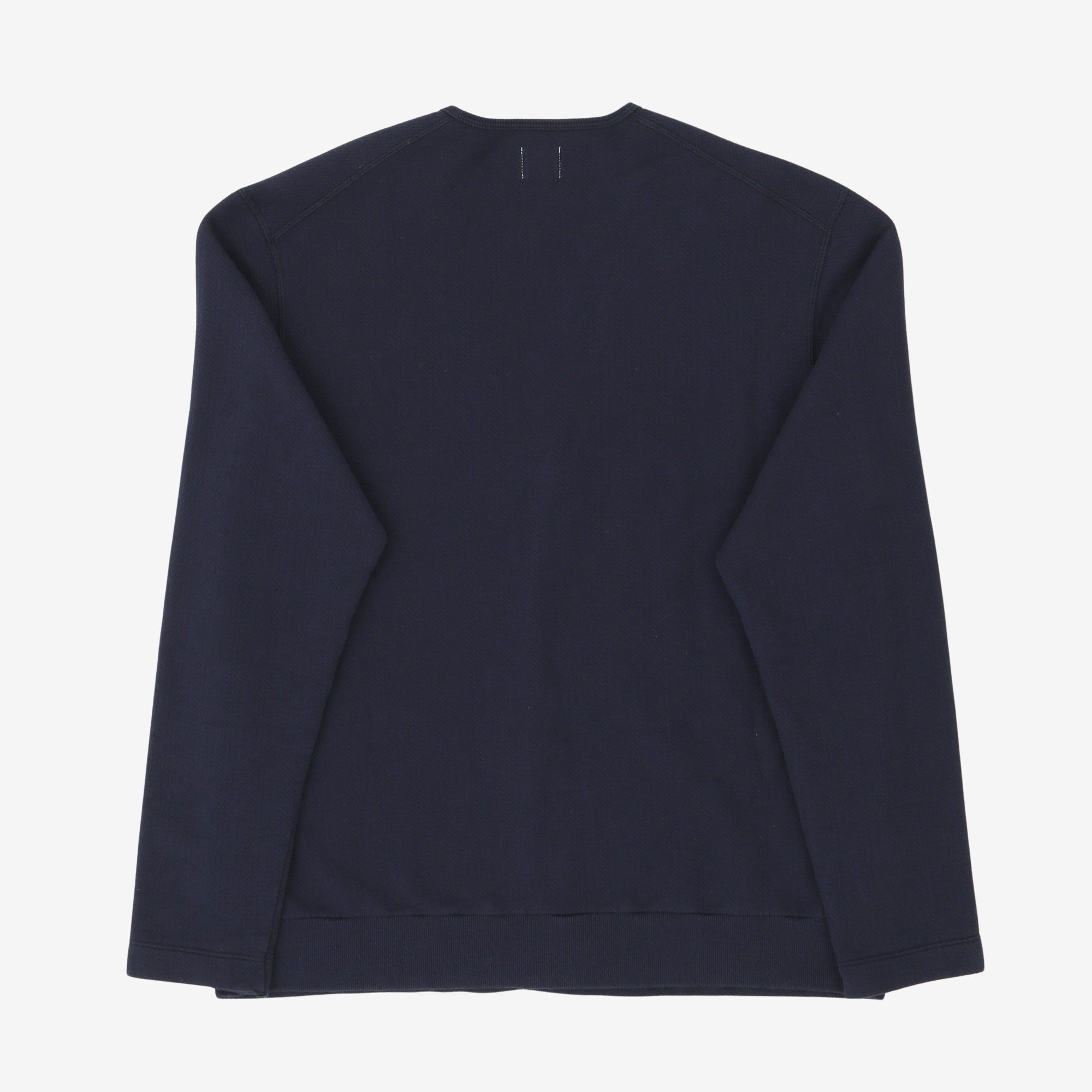 Big Herringbone Pile Knit 50s Cardigan