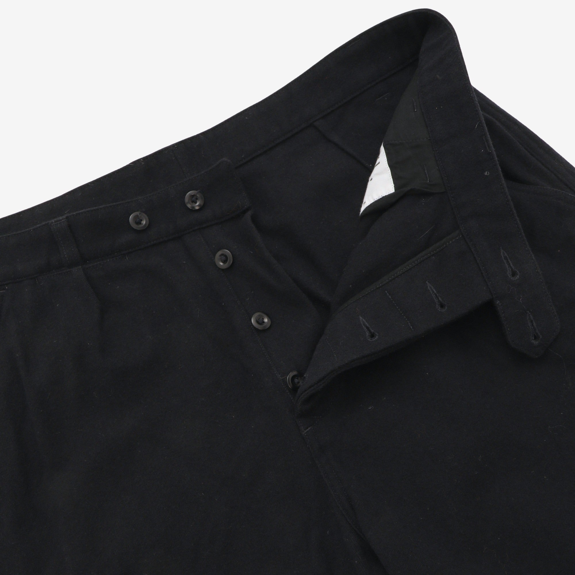 MHL Wool Stitch Pleat Trousers