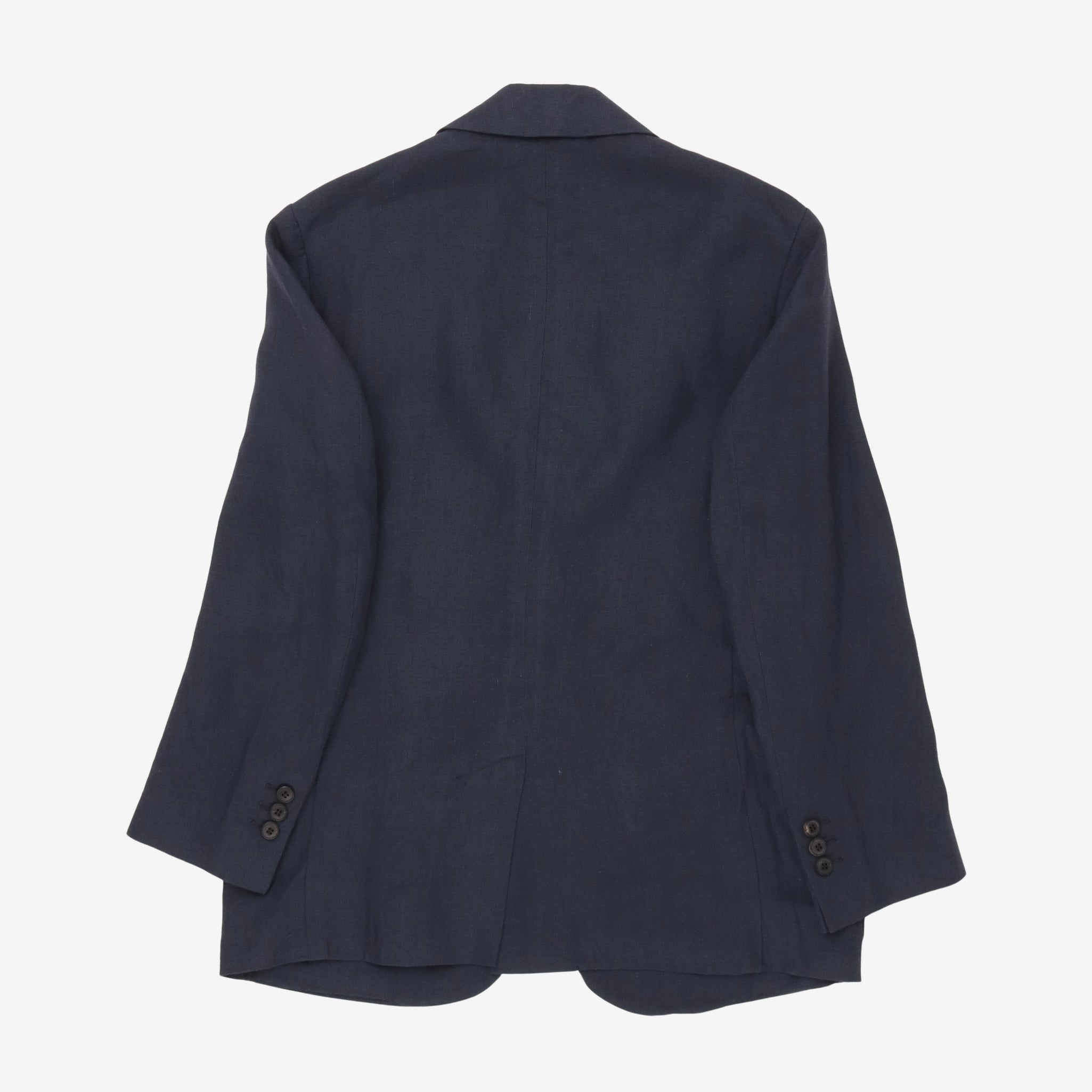 Linen Unstructured Blazer